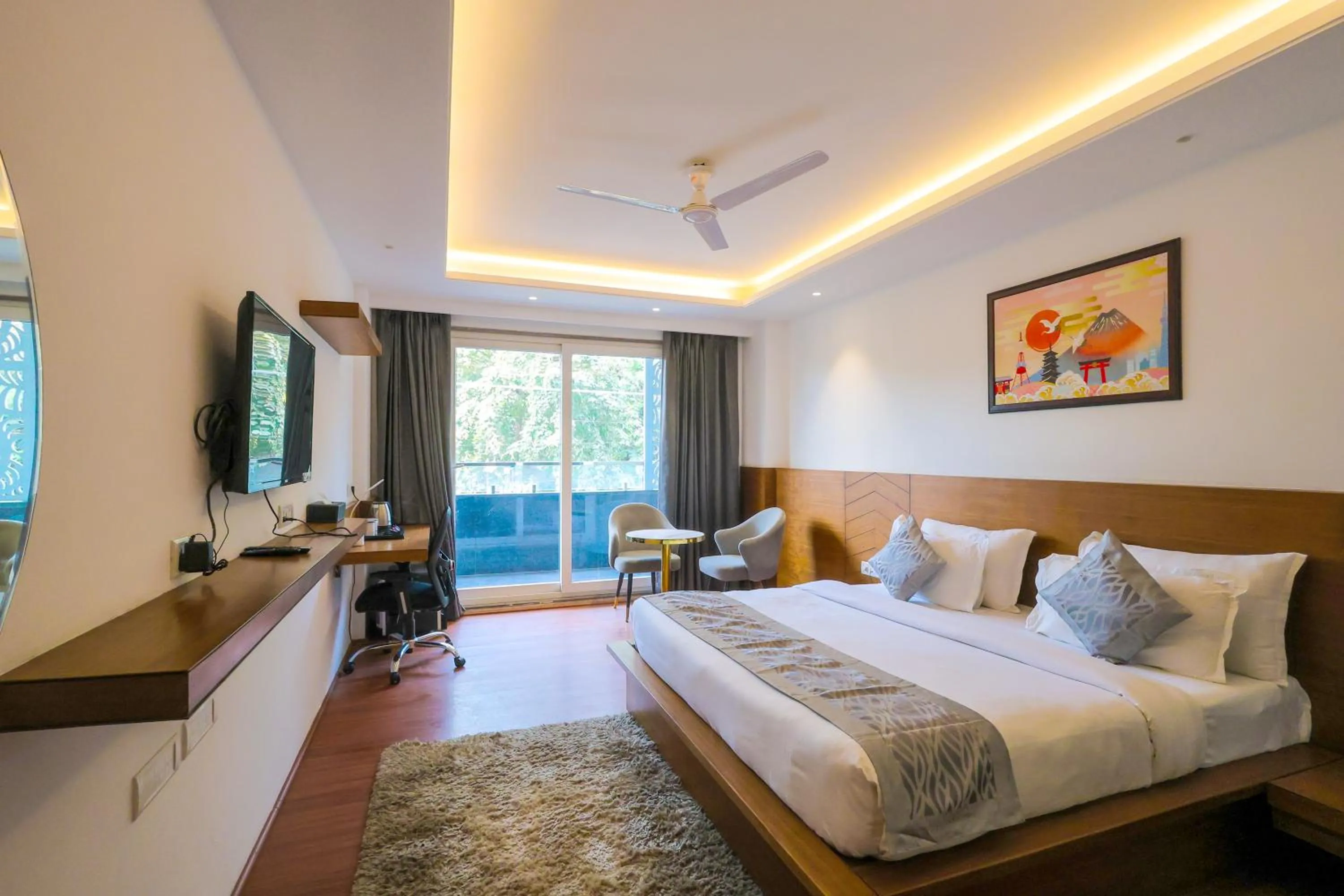 Bed in Nikko Premier - Near Medanta Hospital