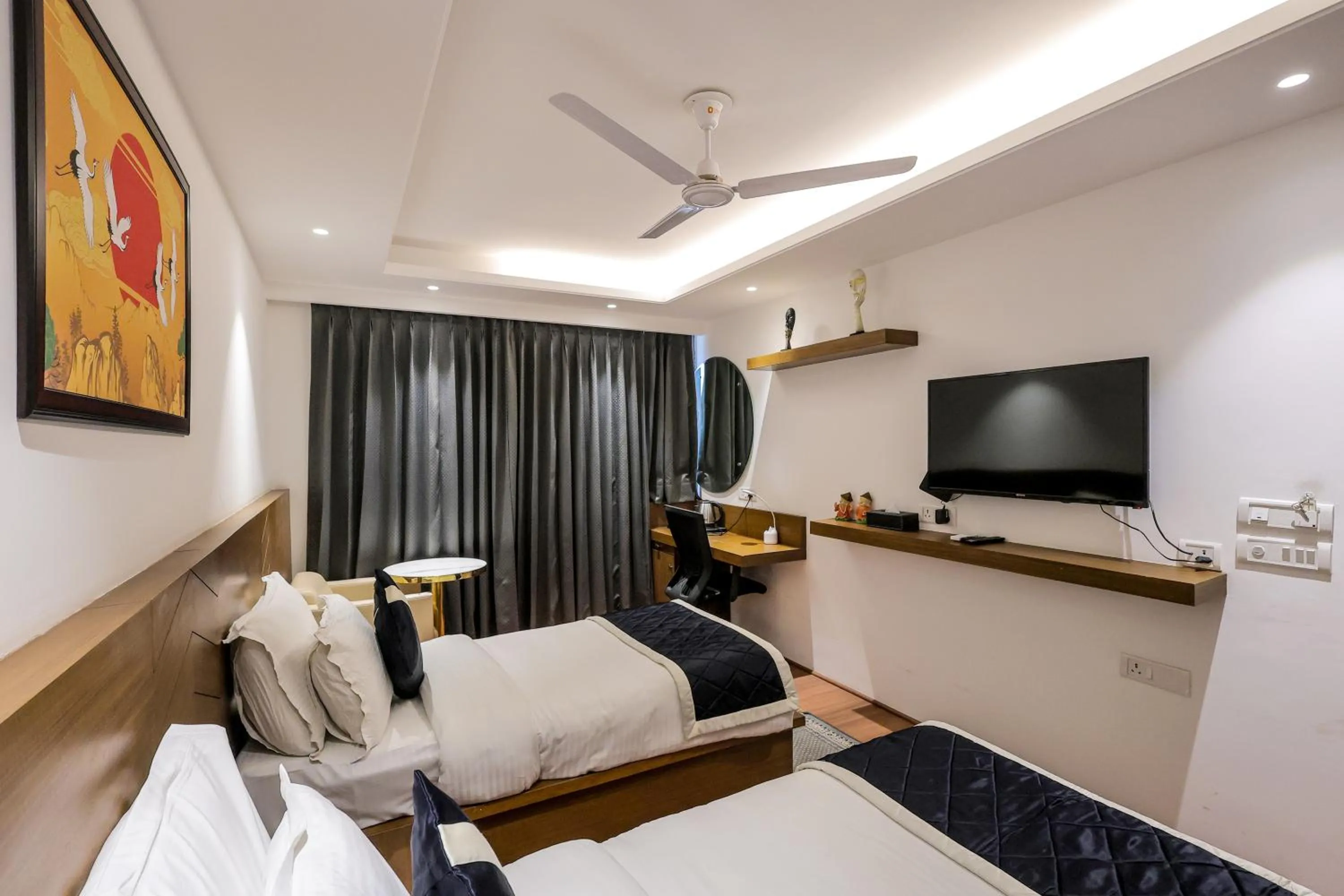 Bed in Nikko Premier - Near Medanta Hospital