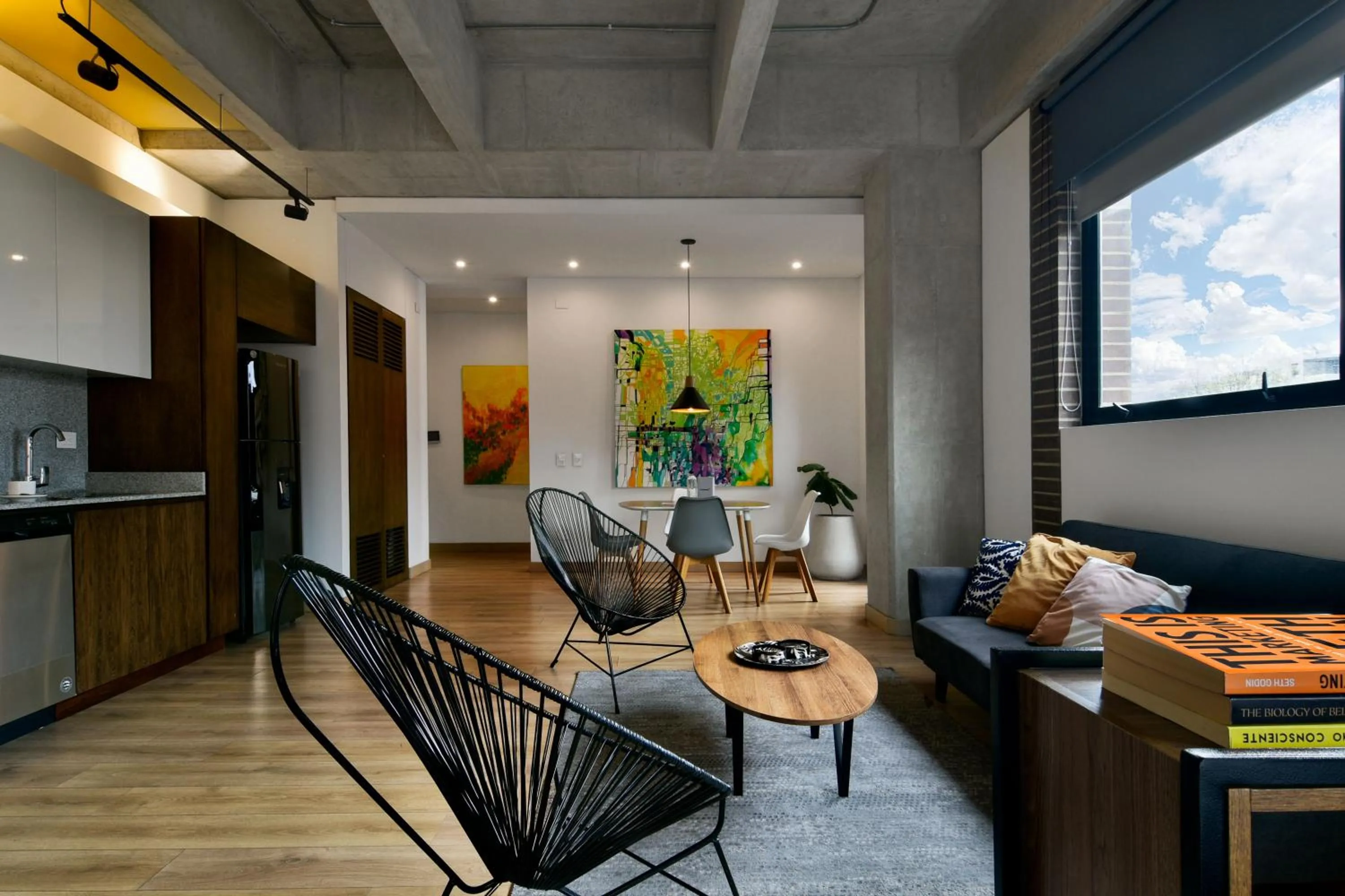 Living room in Canvas By Wynwood House