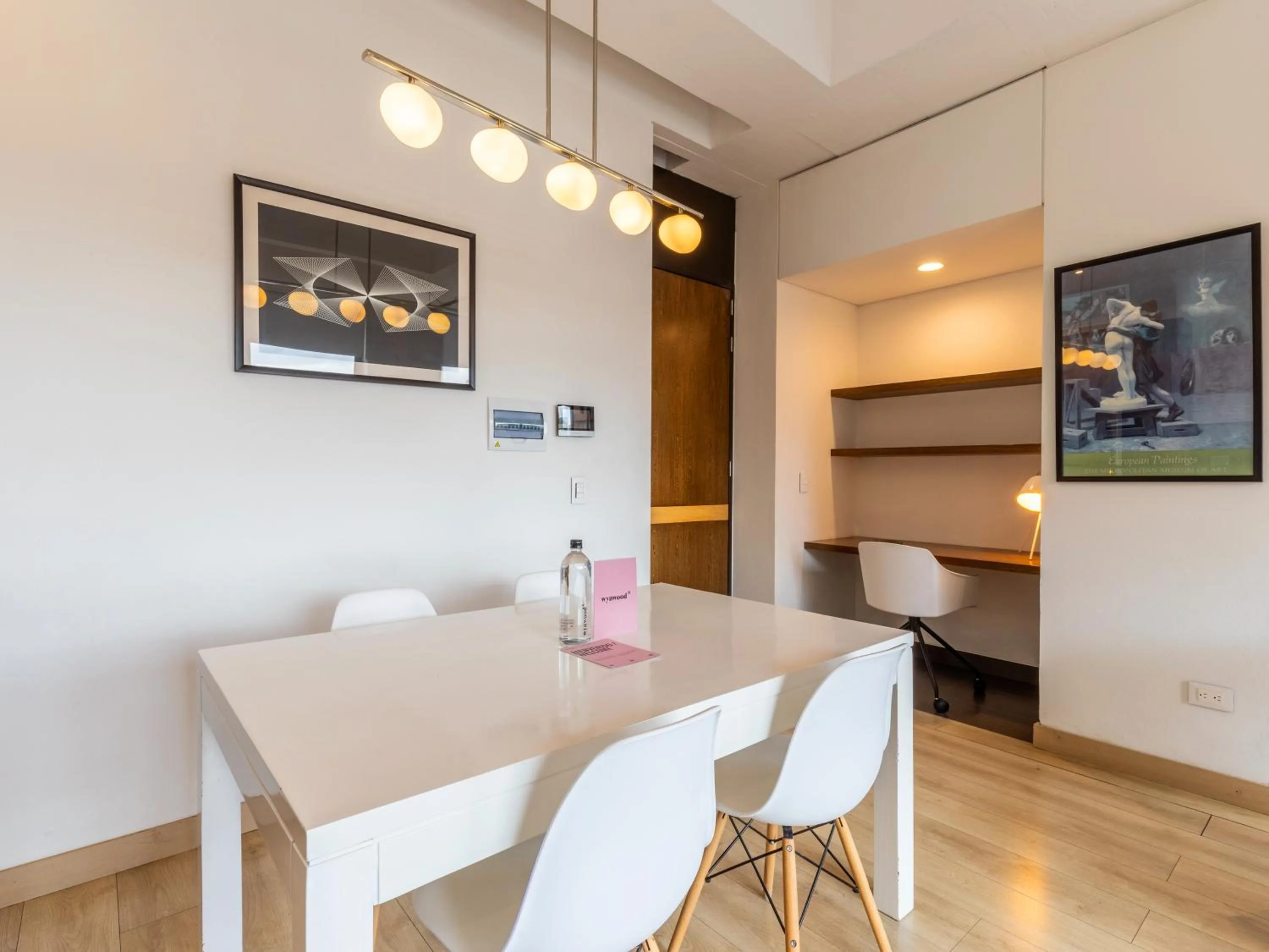 Dining area in Canvas By Wynwood House