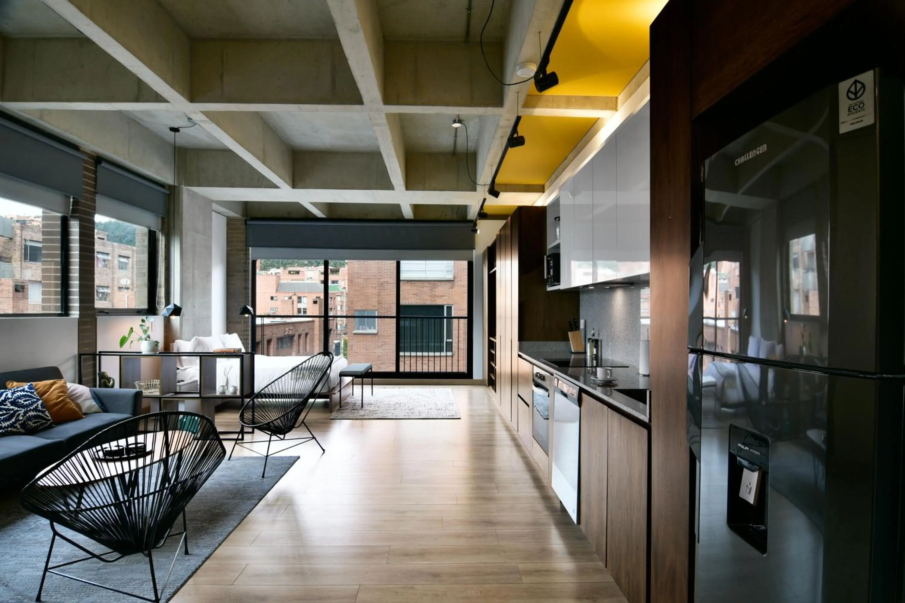 Dining area in Canvas By Wynwood House