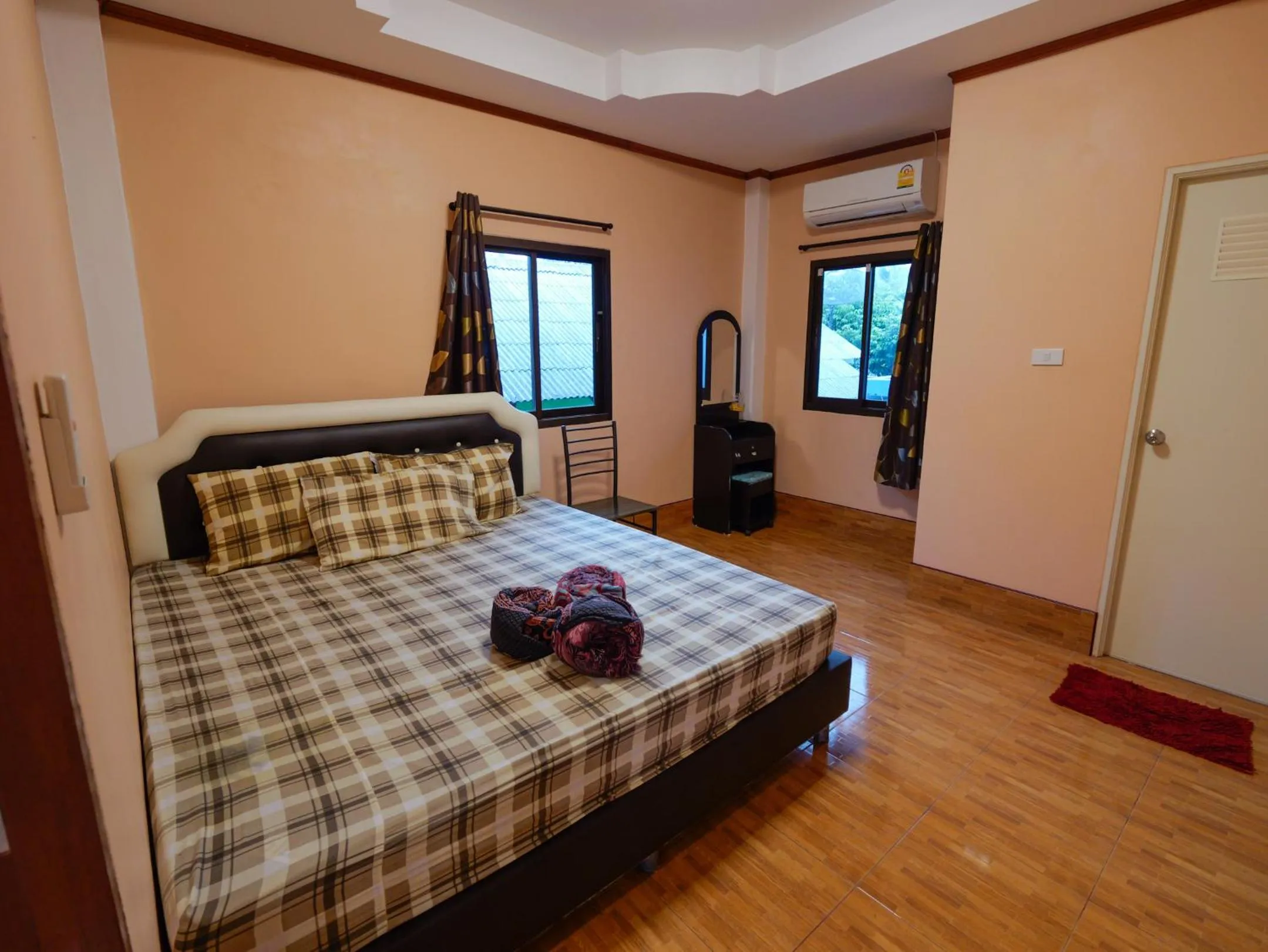 Bed in Boonsong Guest House