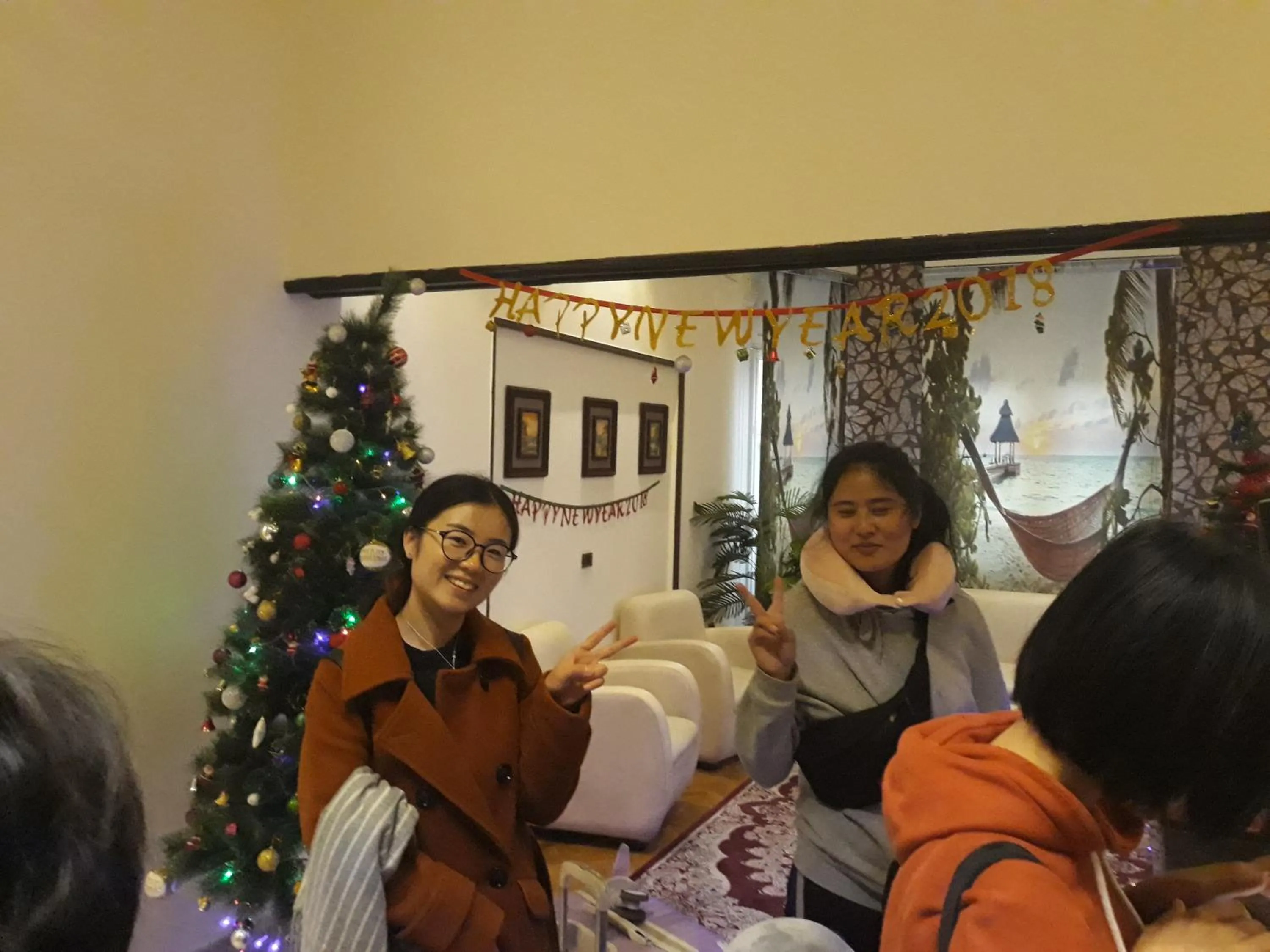 group of guests in Paradise Boutique Hotel