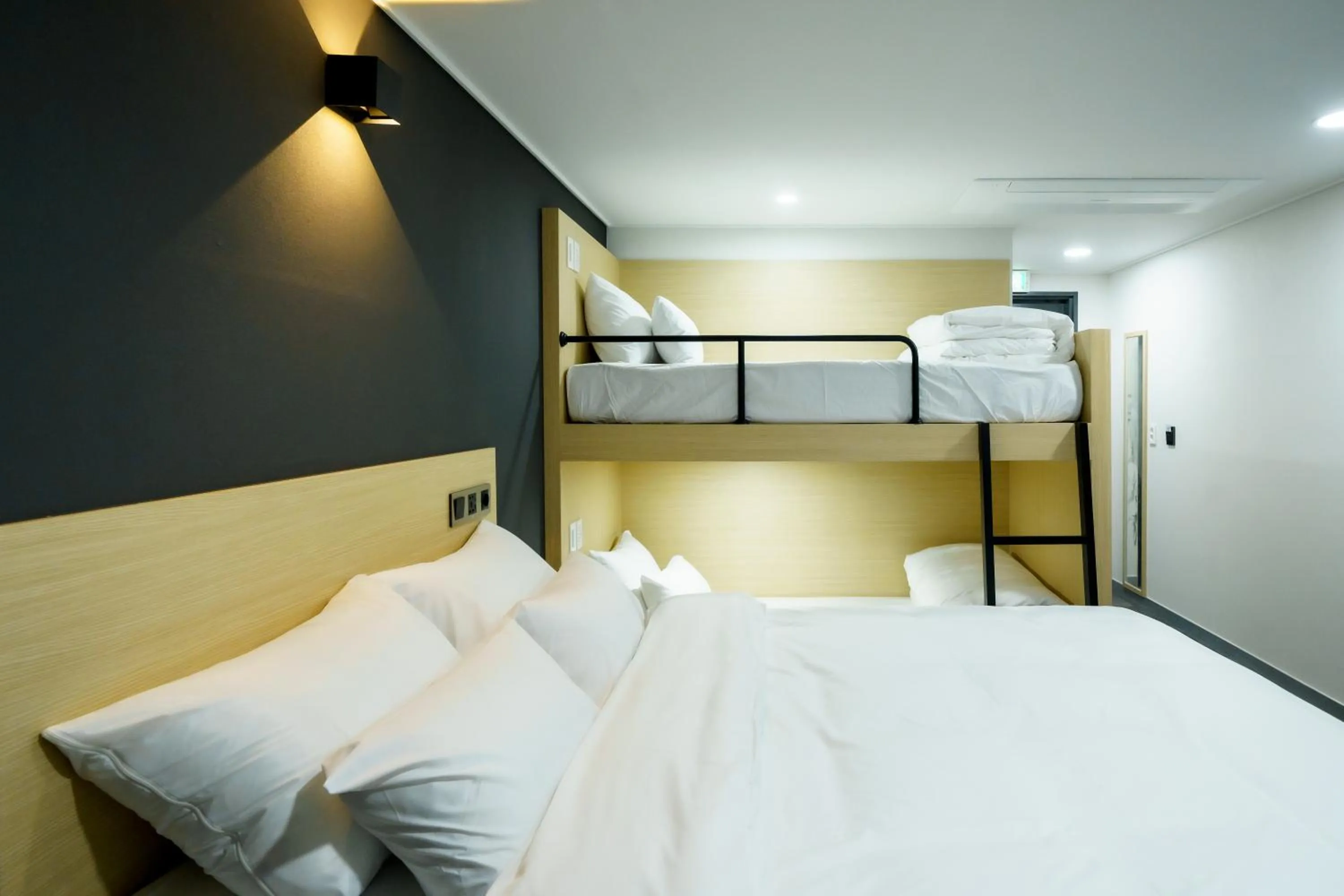 Bed in The Stay Hue Myeongdong