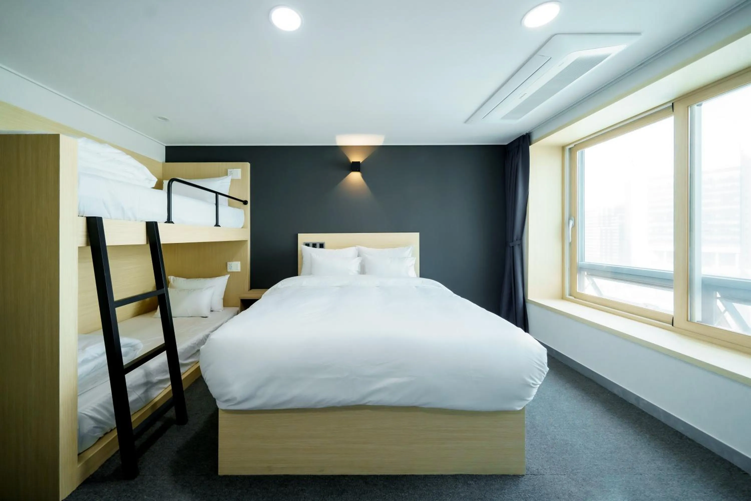 Bed in The Stay Hue Myeongdong