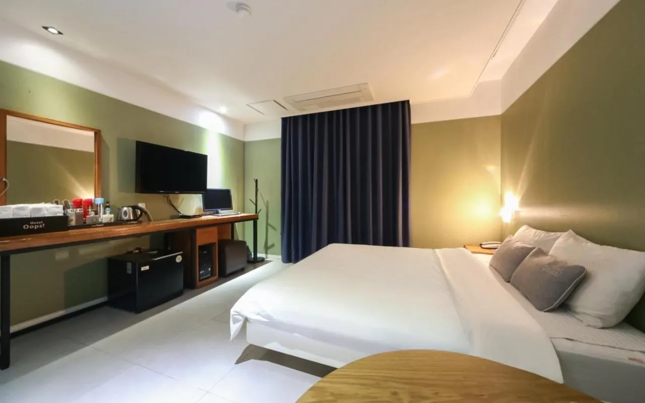 Bed in Yeonsan Oops Hotel