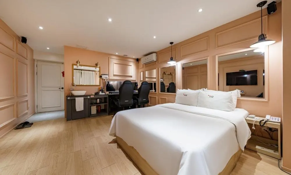 Bed in Hotel Yaja Cheongju Terminal Branch