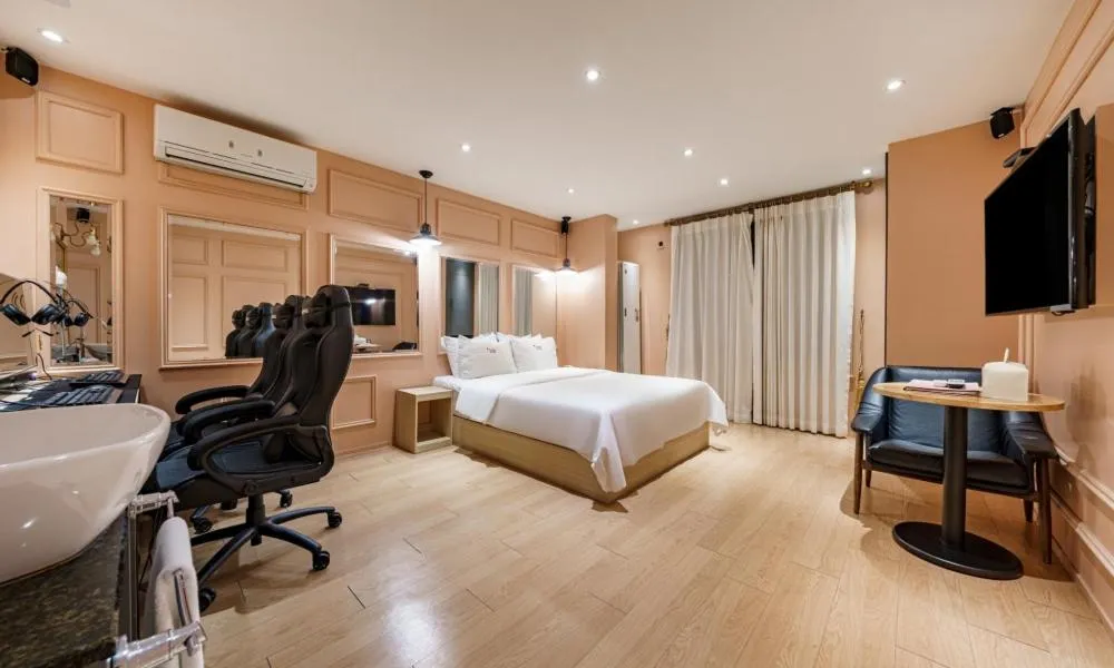 Bed in Hotel Yaja Cheongju Terminal Branch