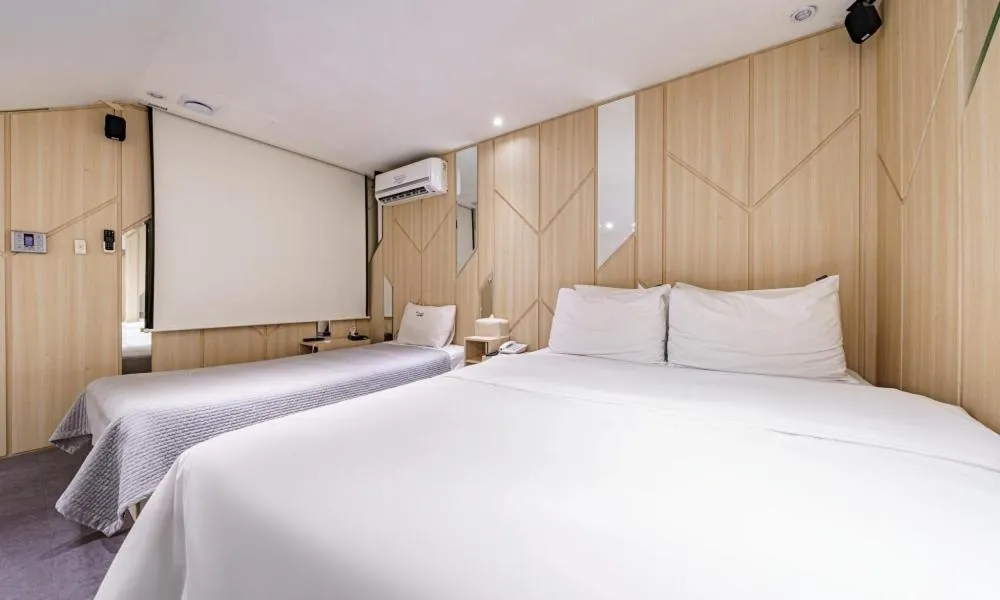 Bed in Hotel Yaja Cheongju Terminal Branch