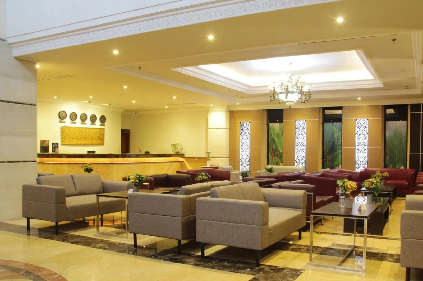 Lobby or reception in Grand Verona Samarinda