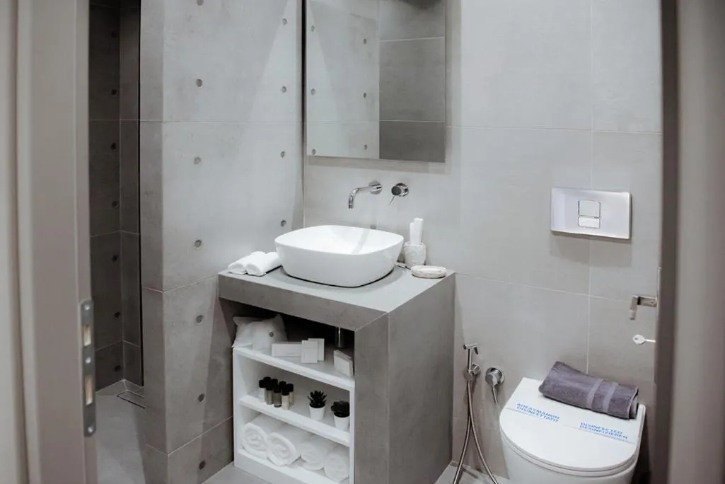 Bathroom in Athens Muses Suites