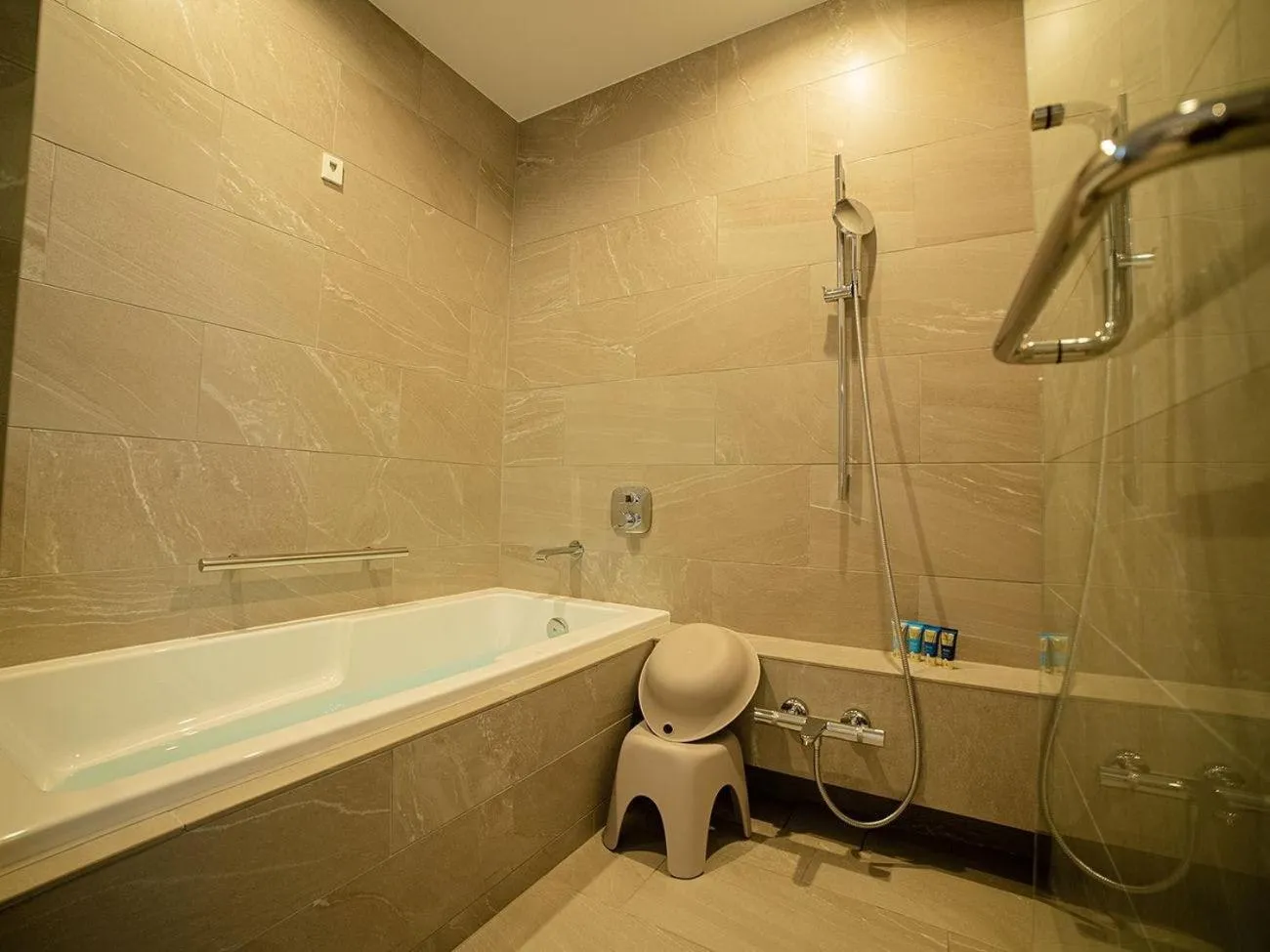 Bathroom in SANTORINI HOTEL&VILLAS MIYAKOJIMA