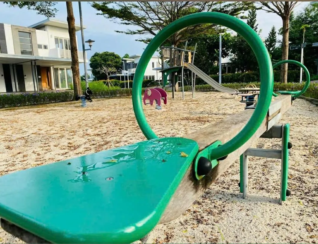 Children play ground in Thong Dong Homestay