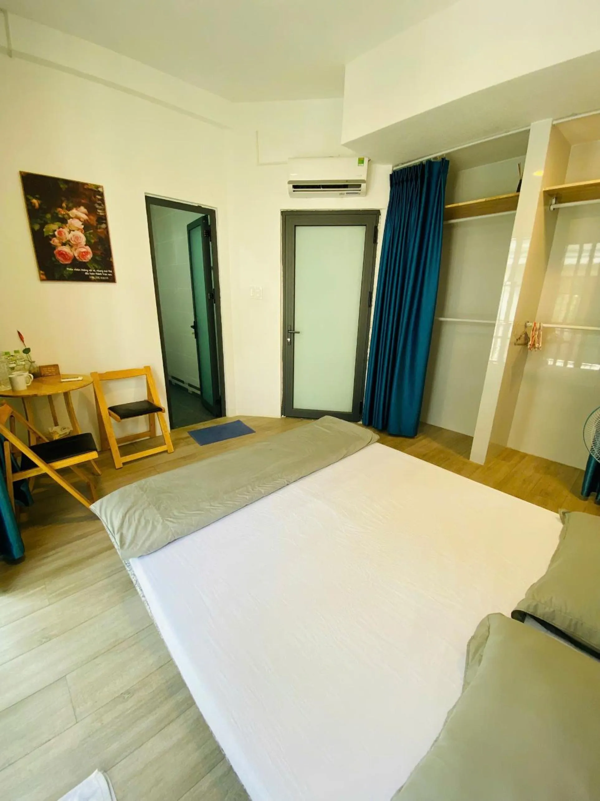 Bed in Thong Dong Homestay