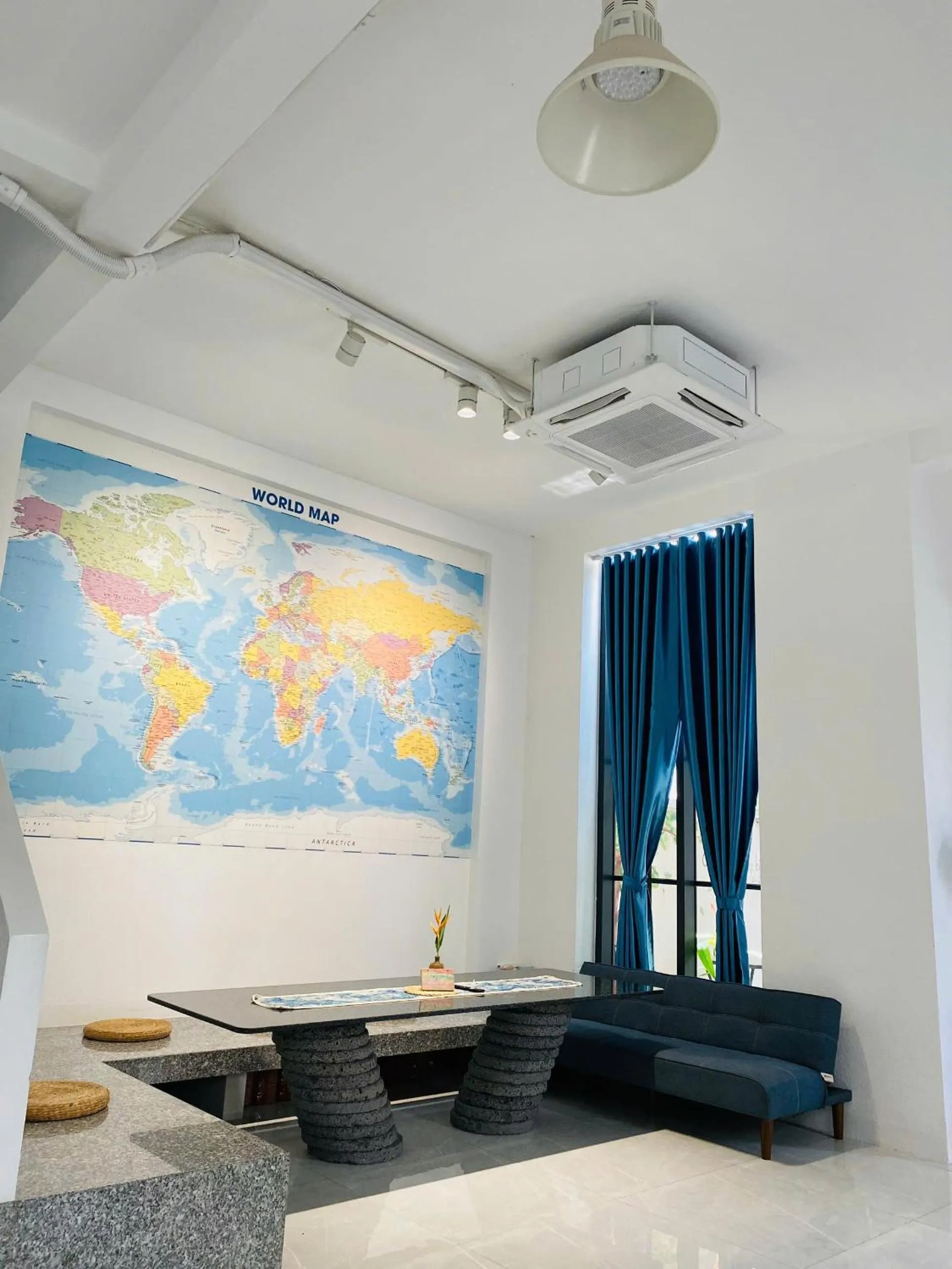 Living room in Thong Dong Homestay