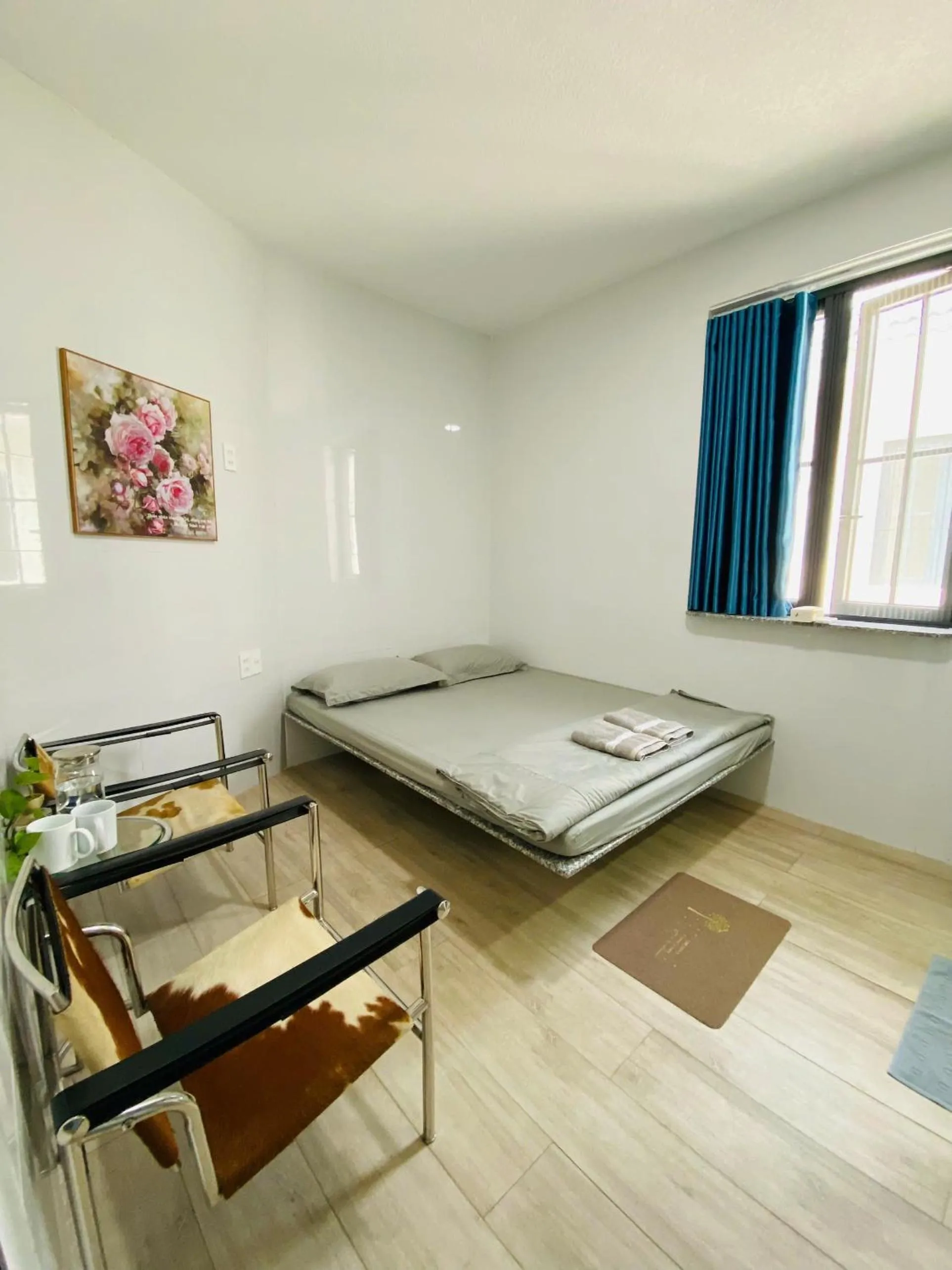 Bed in Thong Dong Homestay