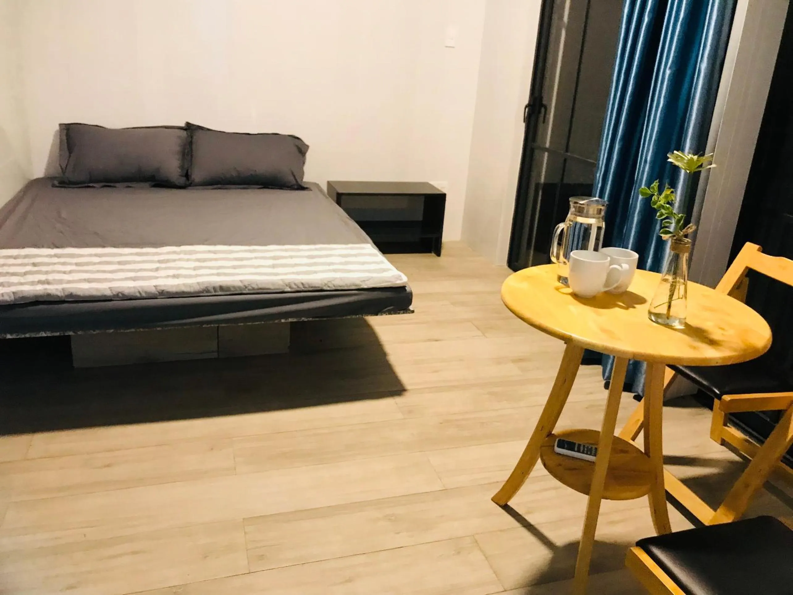 Bed in Thong Dong Homestay