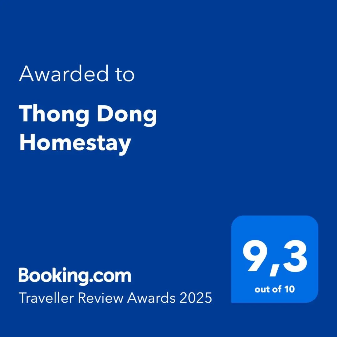 Certificate/Award in Thong Dong Homestay
