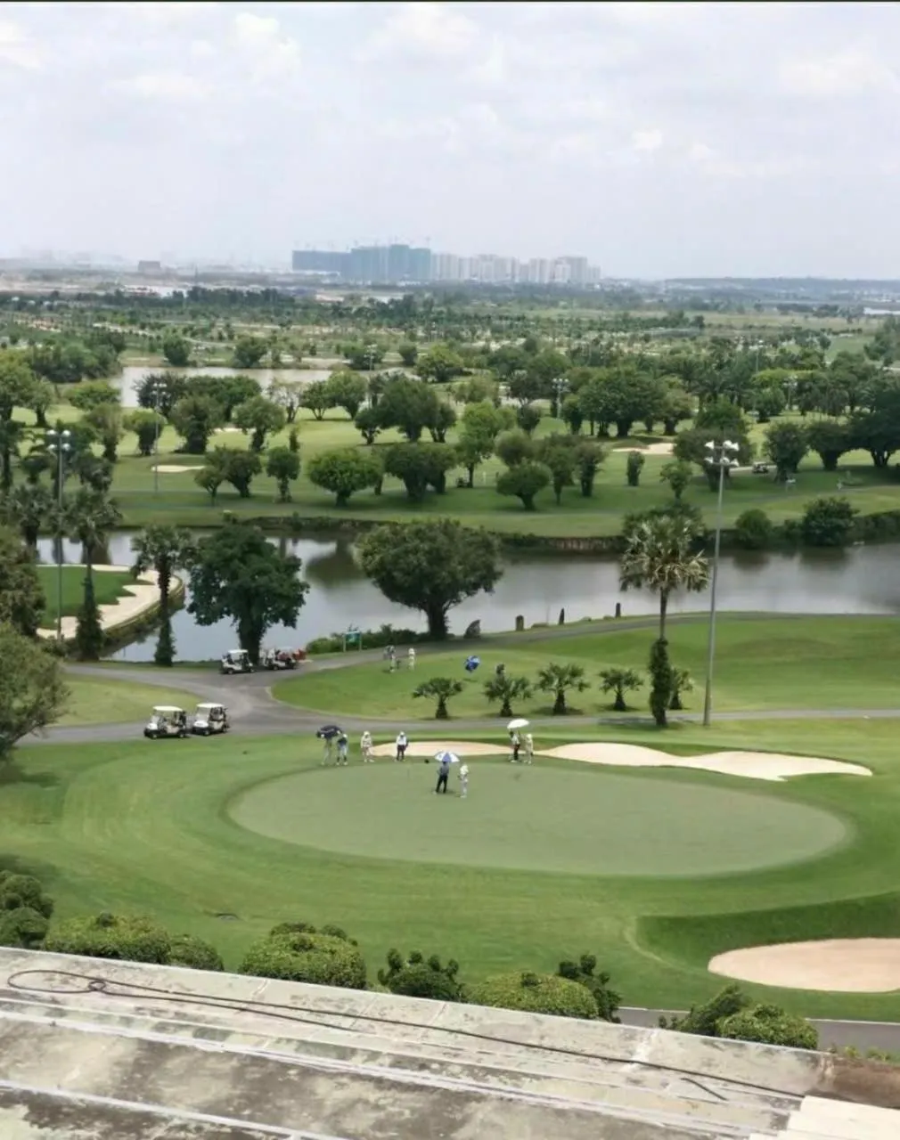 Golfcourse in Thong Dong Homestay