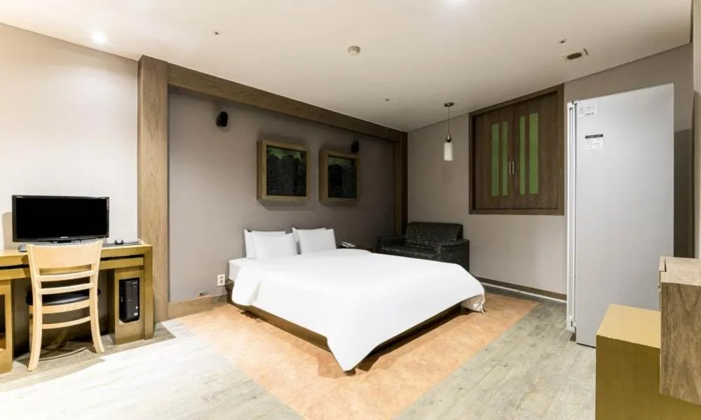 Bed in Dongtan BobosHotel