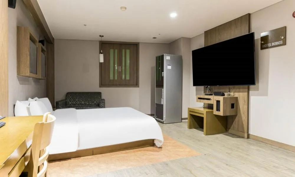 Bed in Dongtan BobosHotel