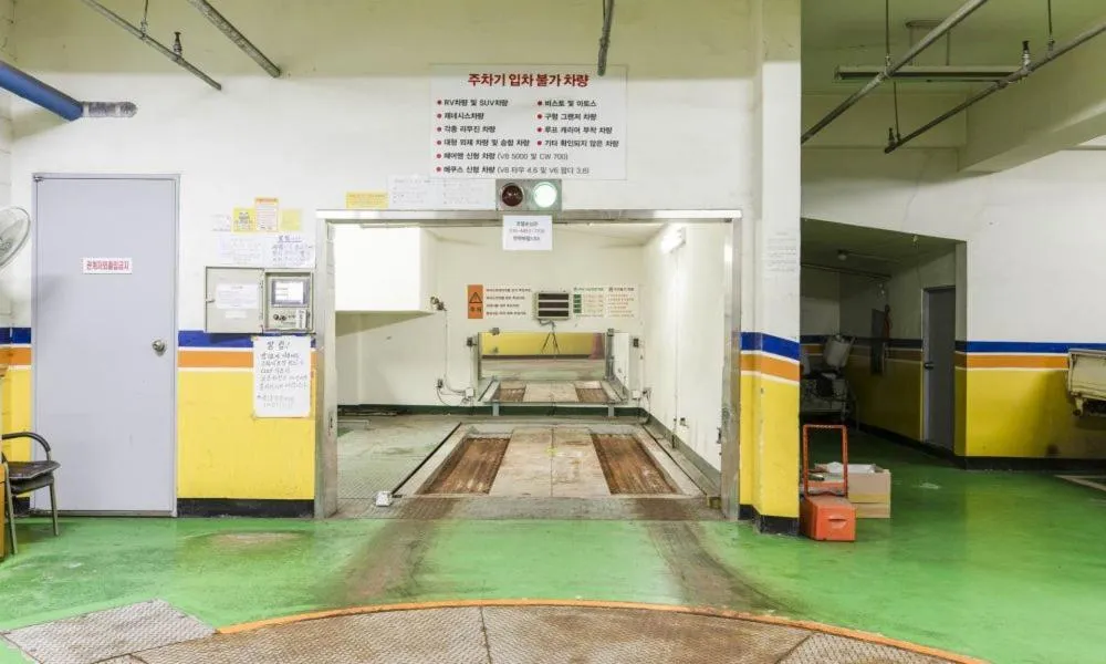 Parking in Dongtan BobosHotel