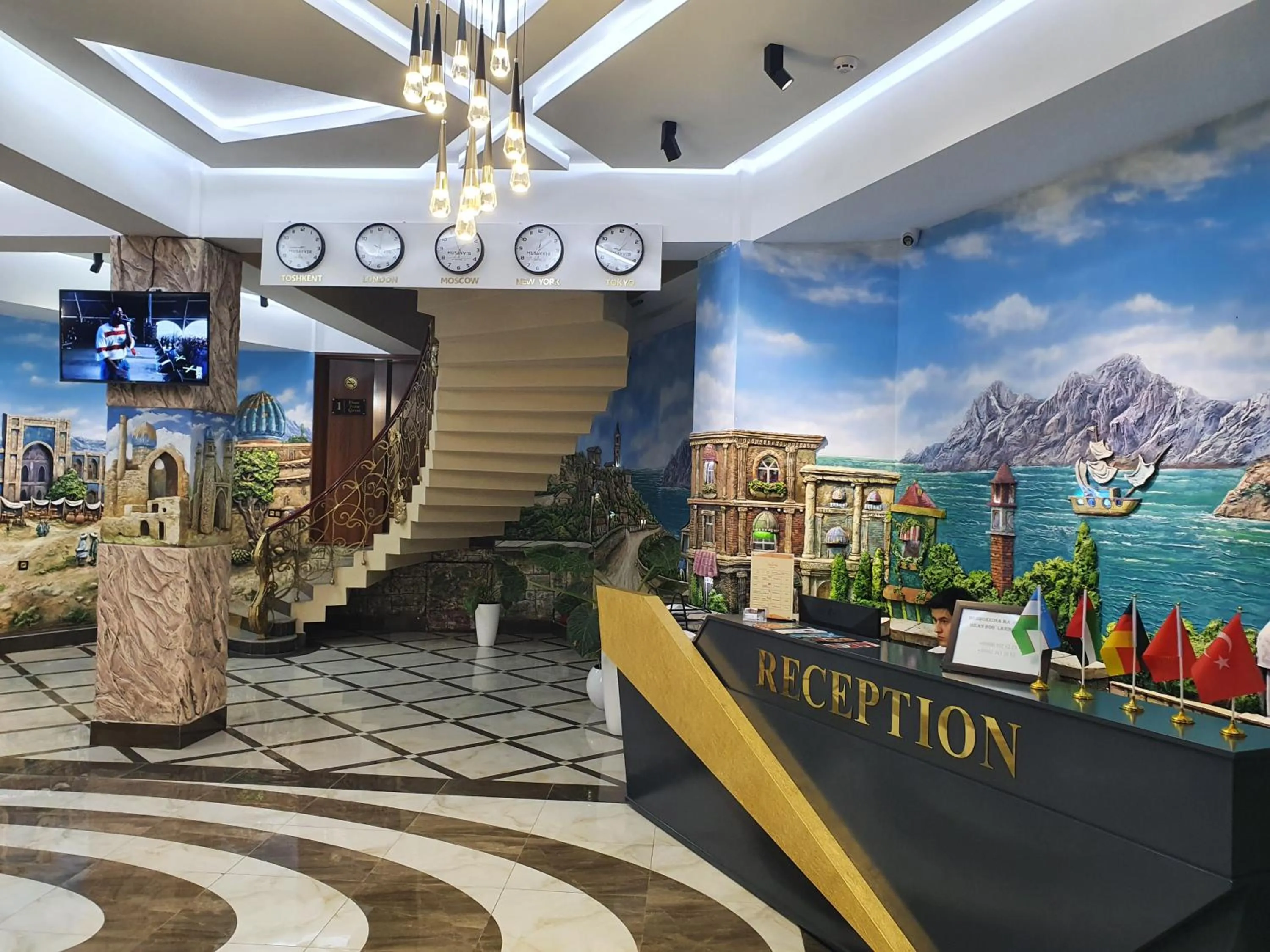 Lobby or reception in Reikartz Namangan