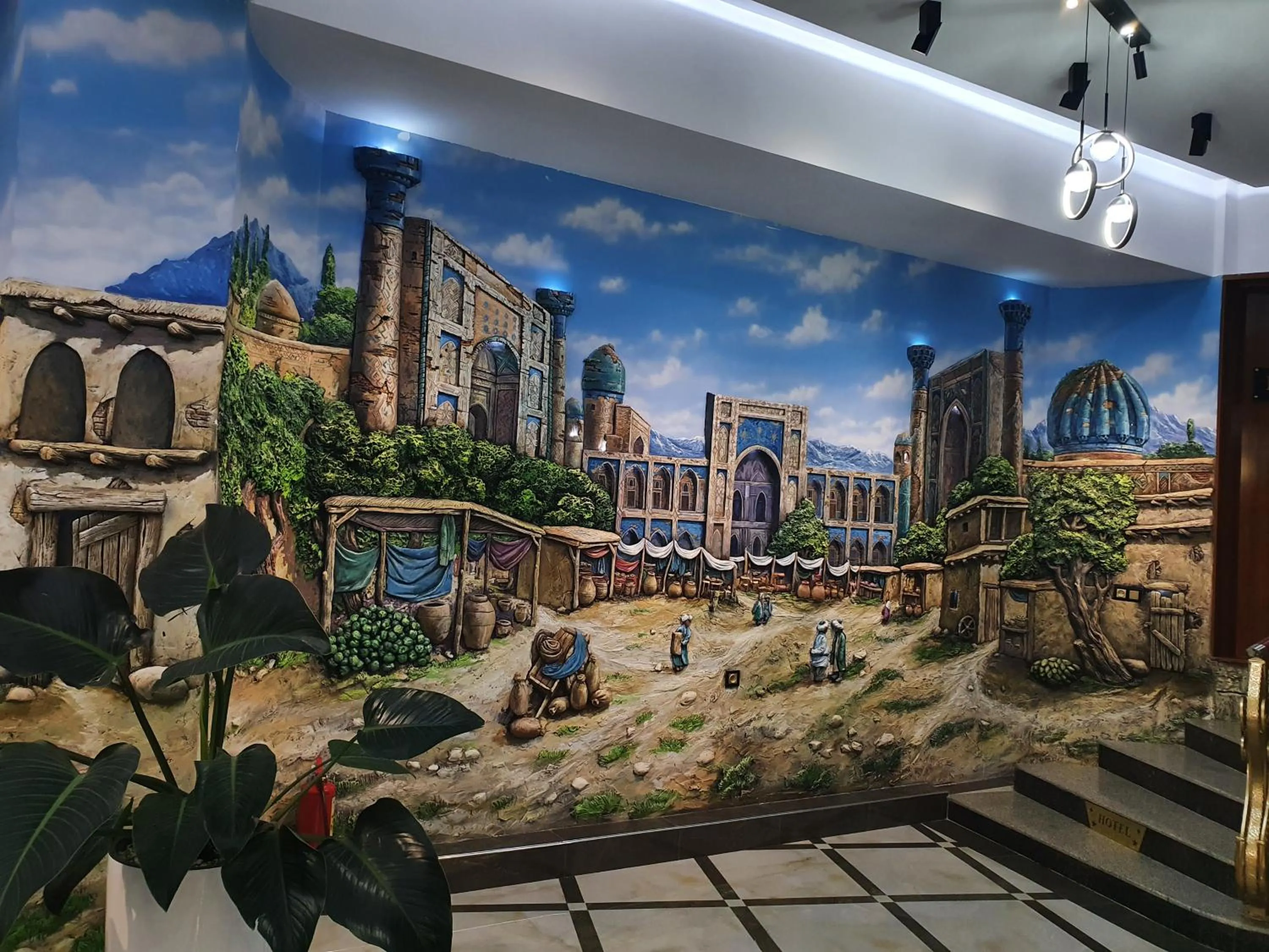 Lobby or reception in Reikartz Namangan