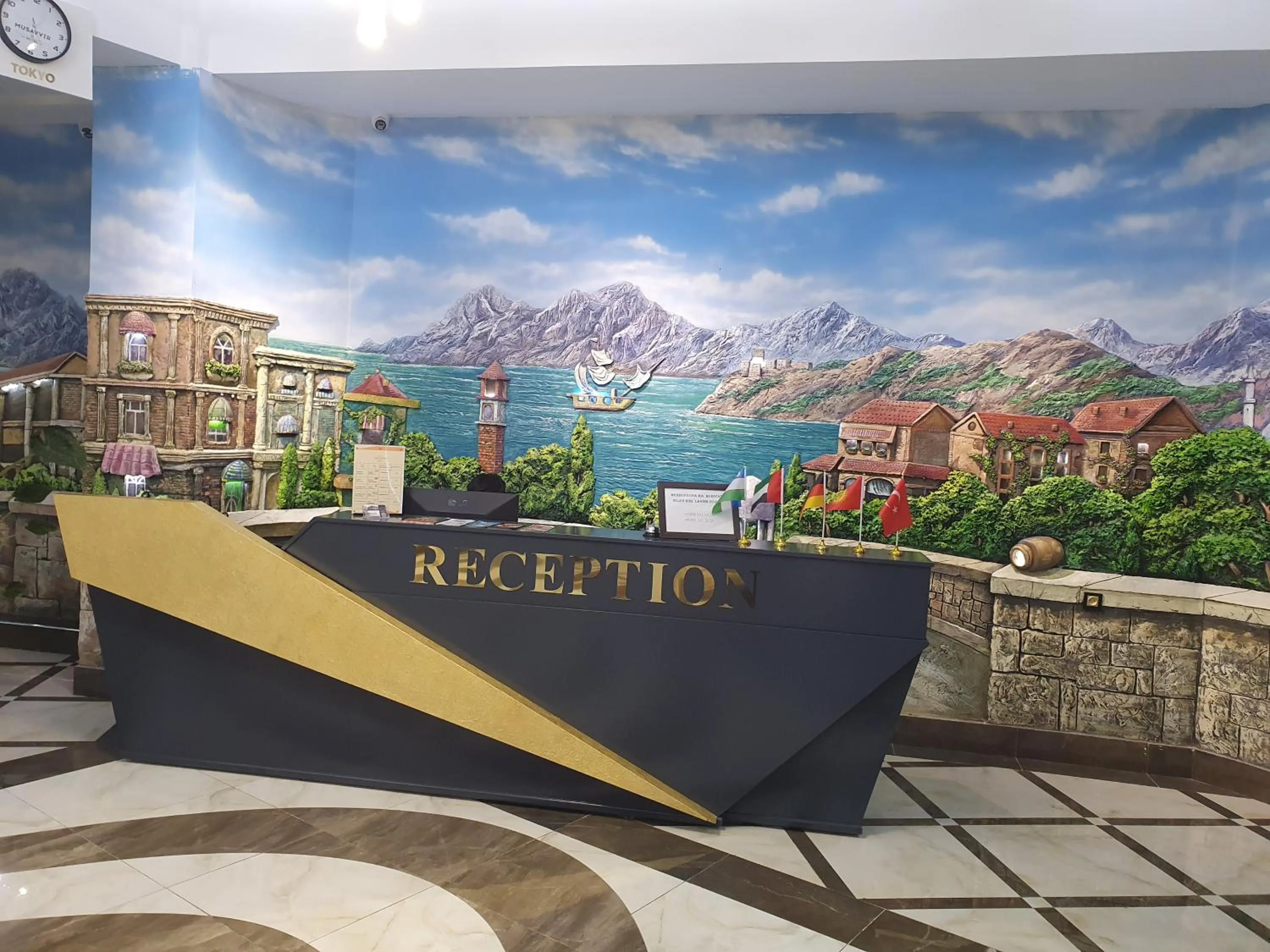 Lobby or reception in Reikartz Namangan