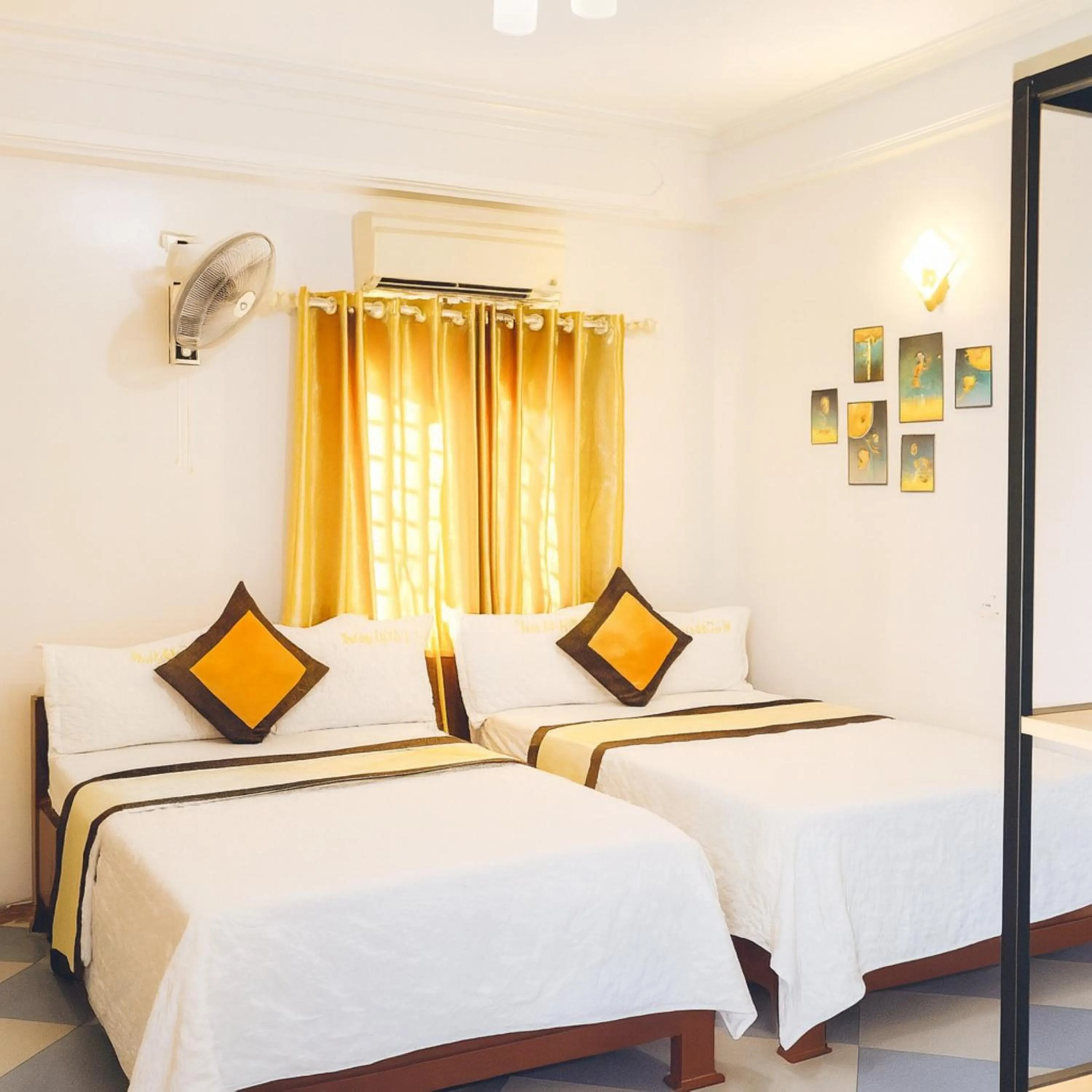 Bed in Thắng Lợi Hotel