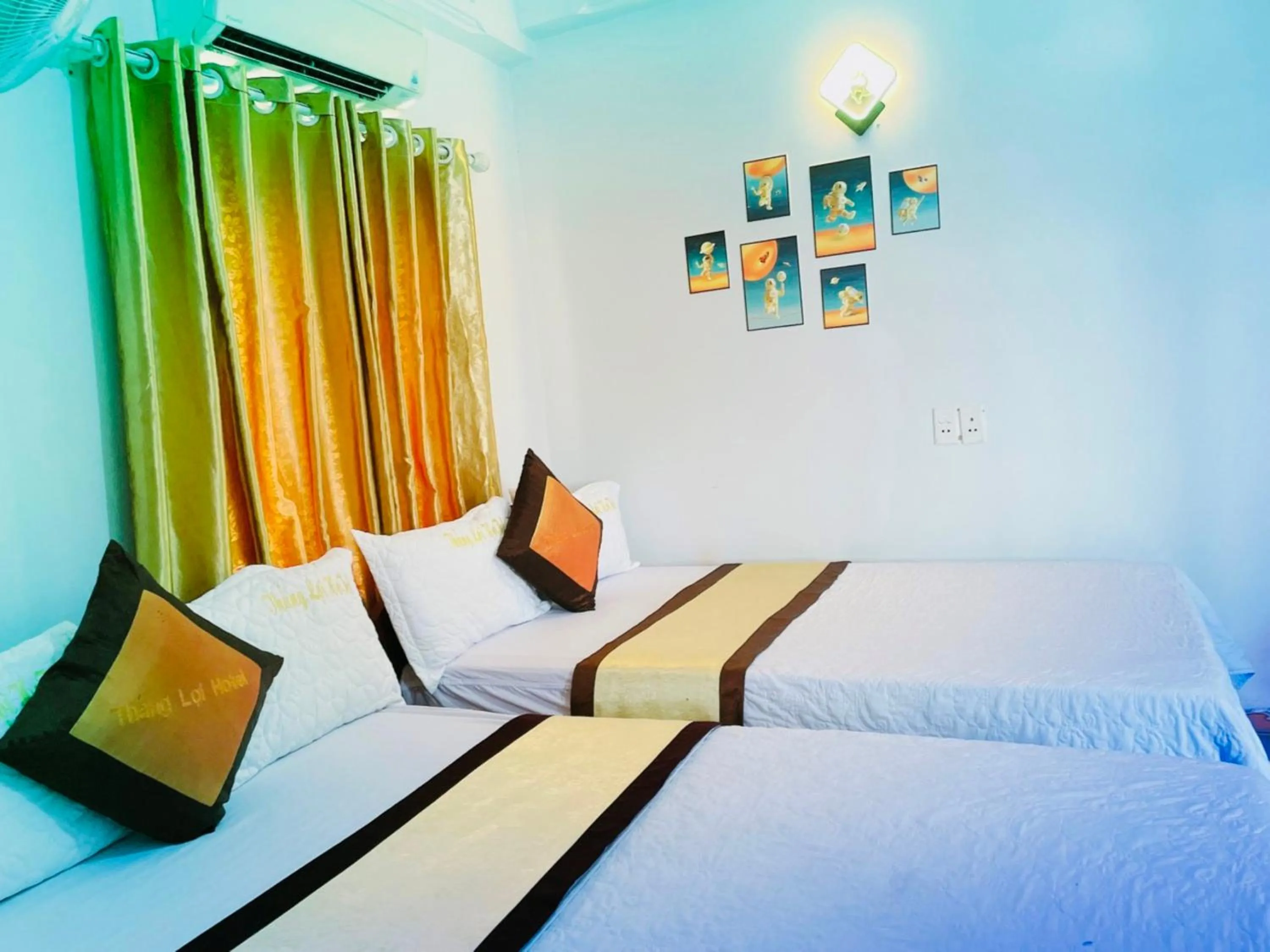 Bed in Thắng Lợi Hotel