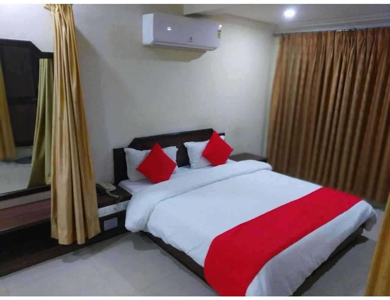Photo of the whole room, Bed in Hotel Alpha, Vadodara