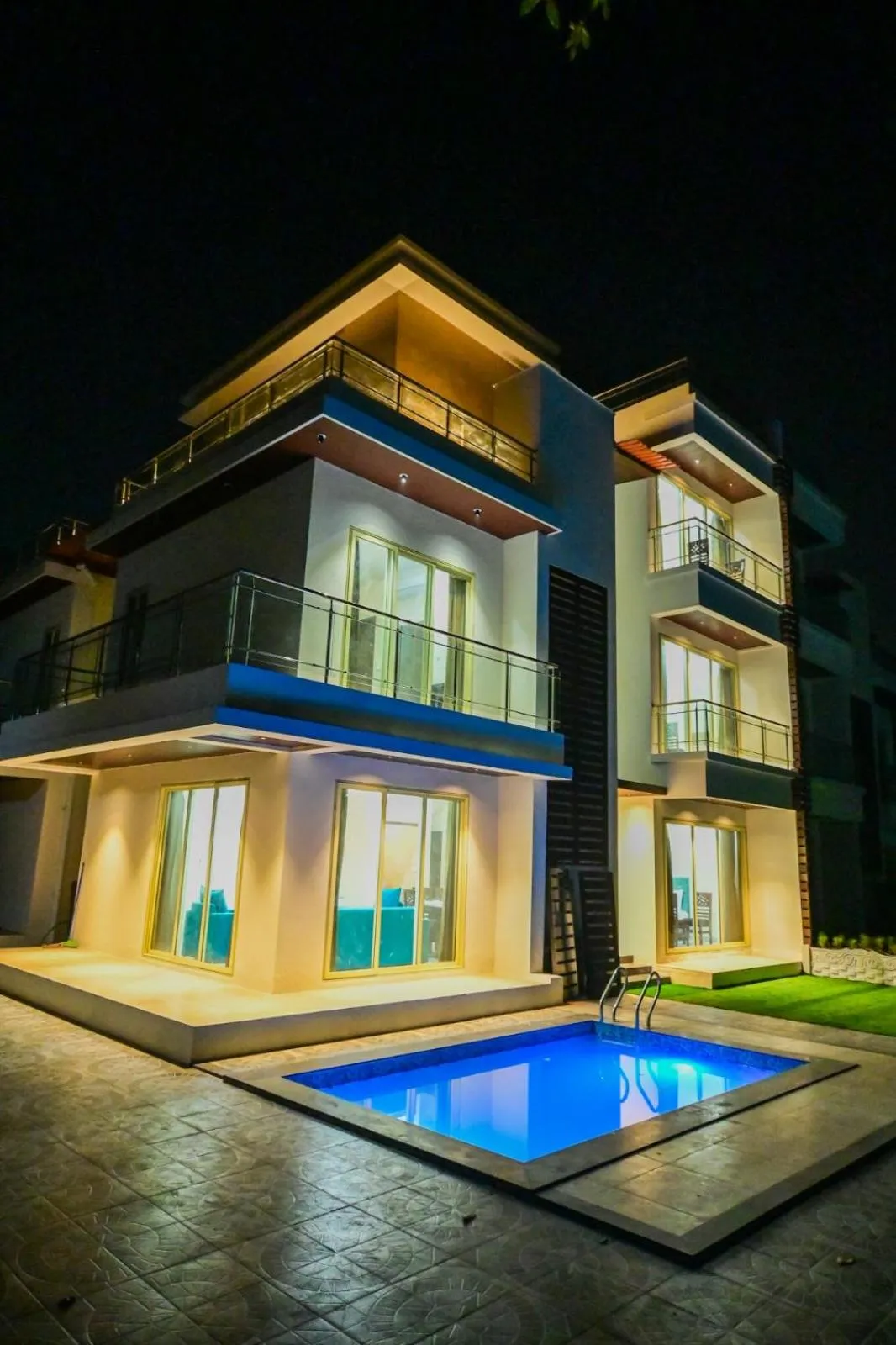 Property building in Misty Blue Resort and Villas