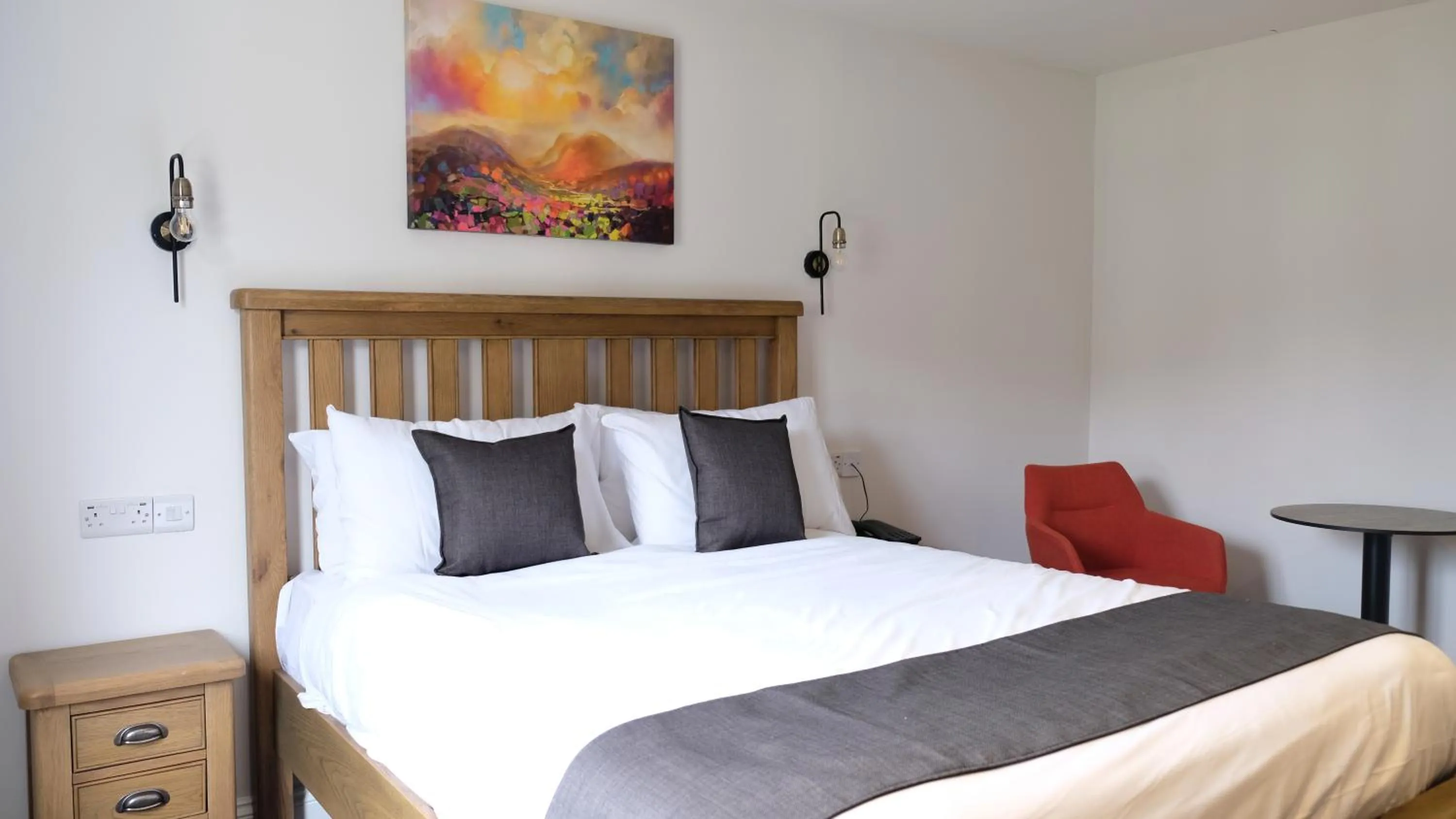 Bed in Best Western Priory Hotel