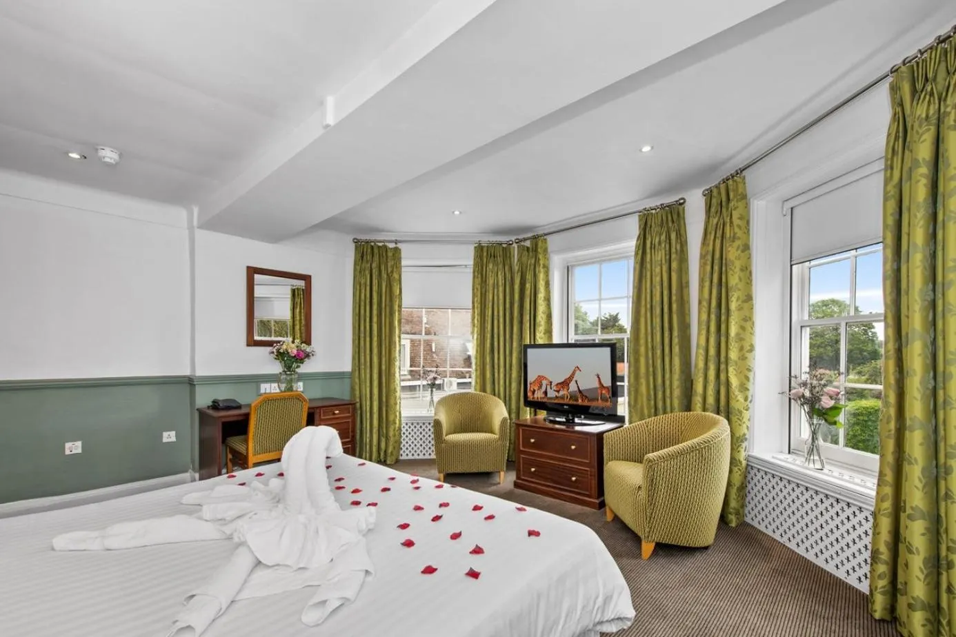 wedding, Bed in Best Western Priory Hotel