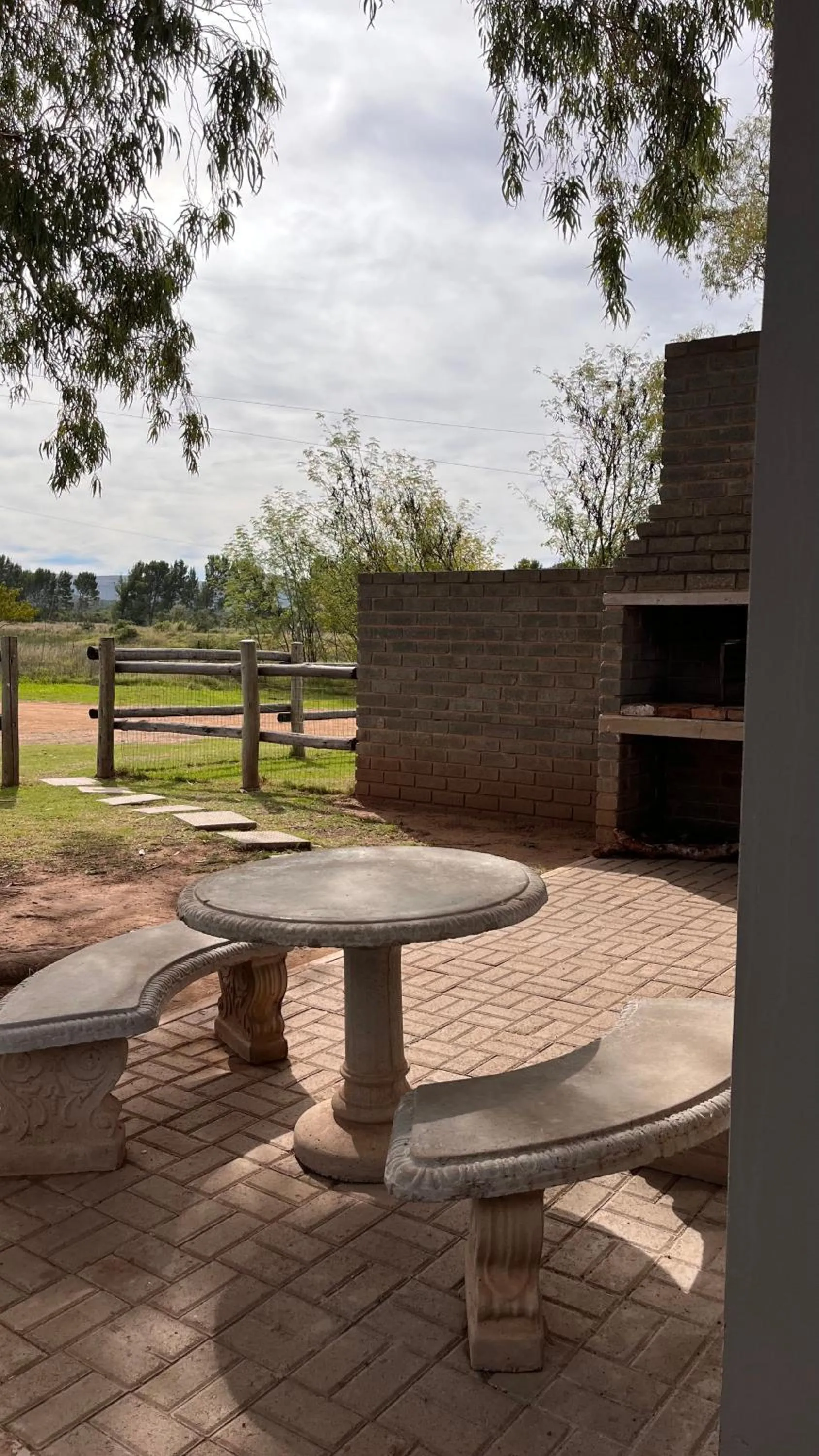 Patio in Amberdale Estate Self Catering