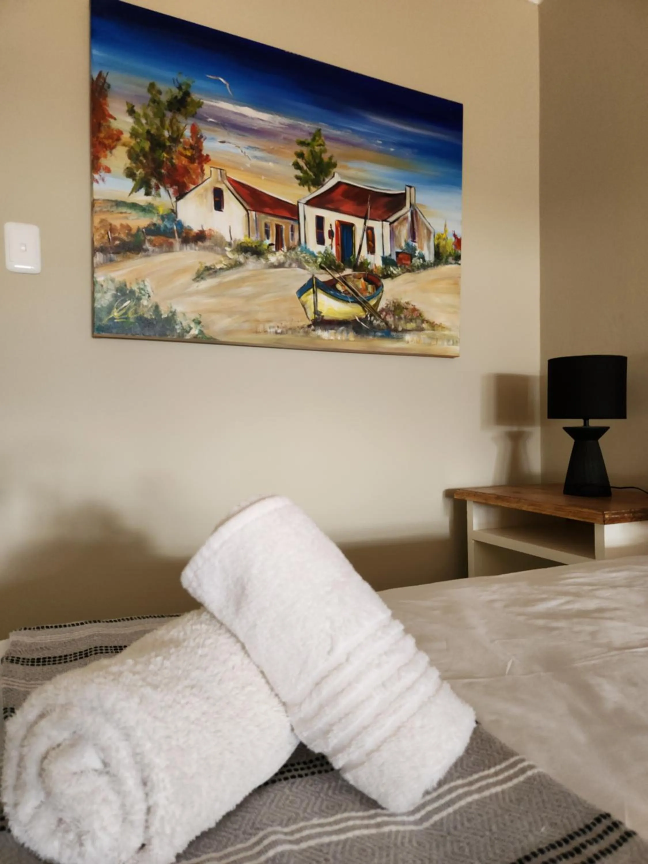 Decorative detail, Bed in Amberdale Estate Self Catering