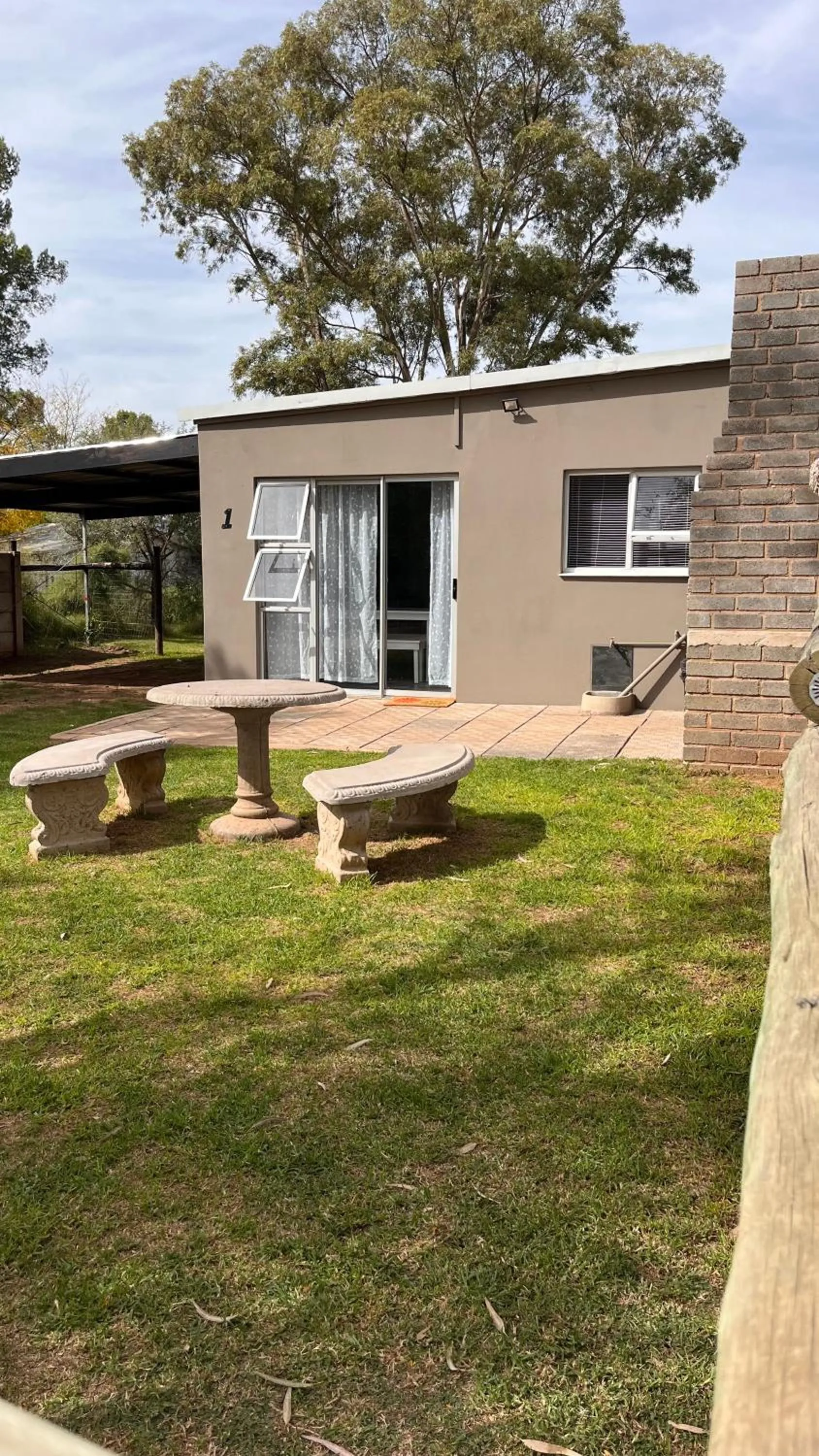 Patio in Amberdale Estate Self Catering