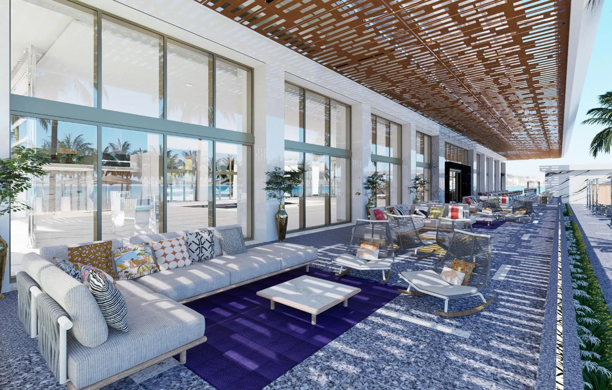 Balcony/Terrace in Hotel Mousai Cancun Adults Only