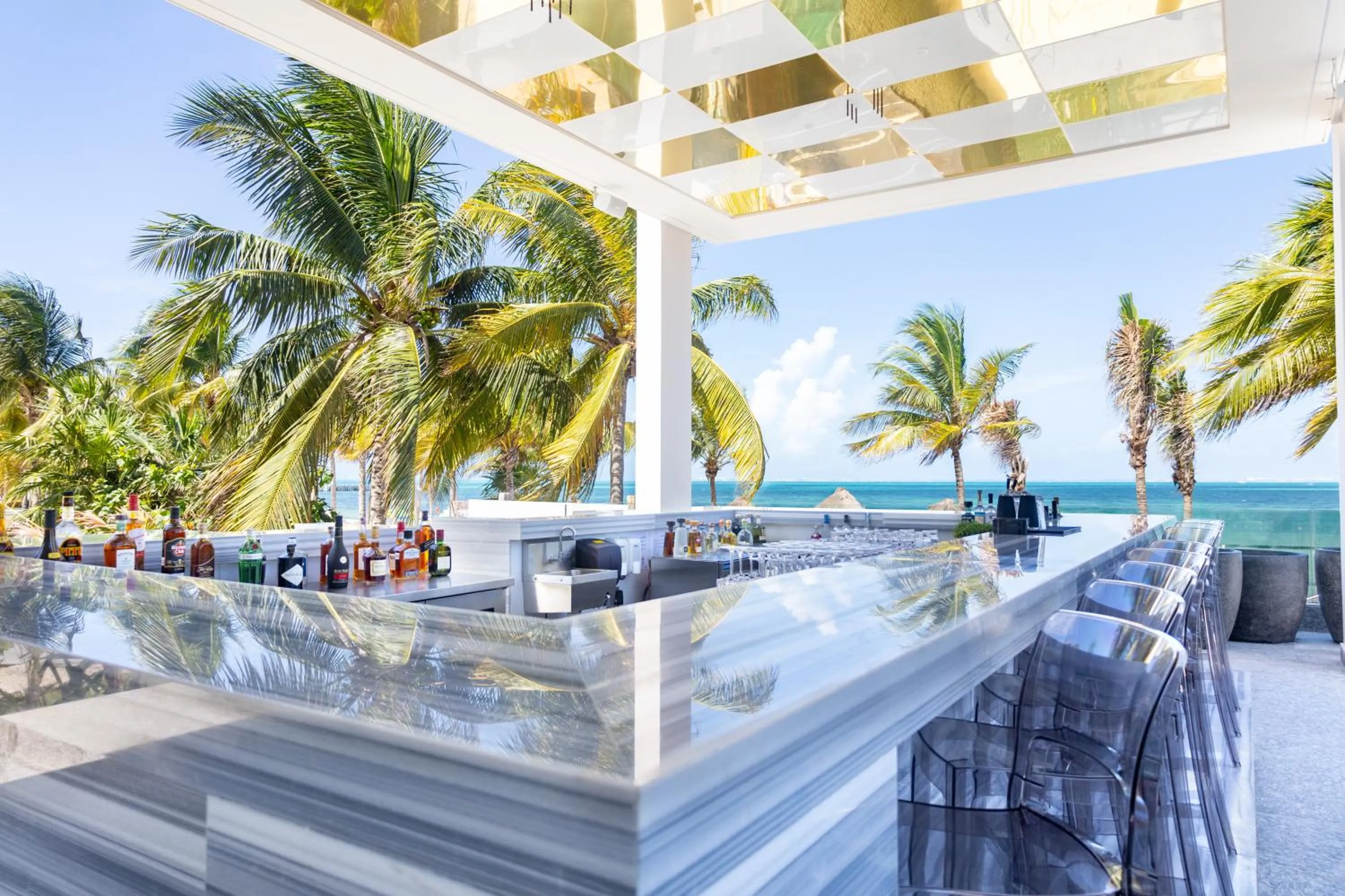 Lounge or bar in Hotel Mousai Cancun Adults Only