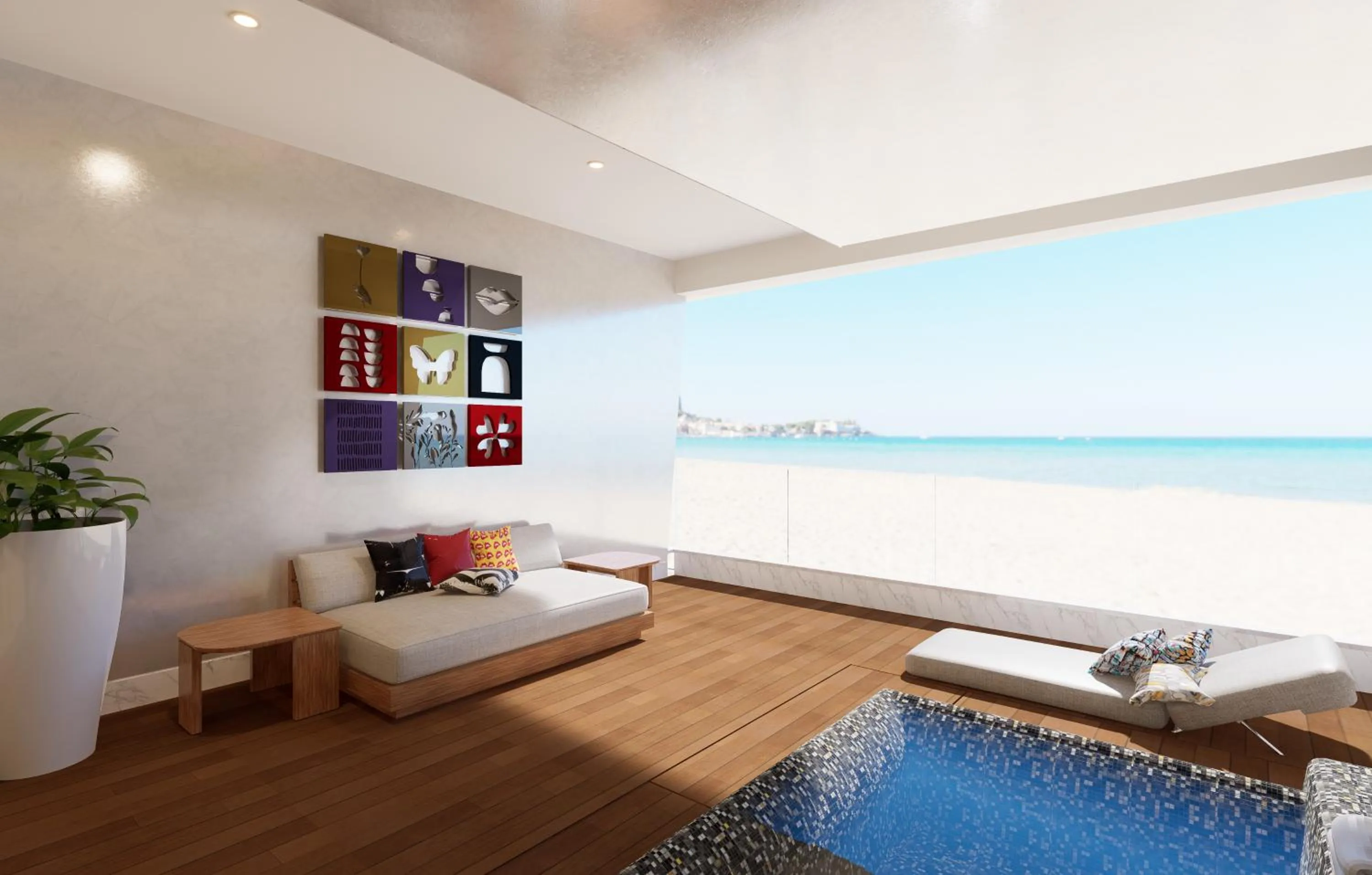 View (from property/room) in Hotel Mousai Cancun Adults Only