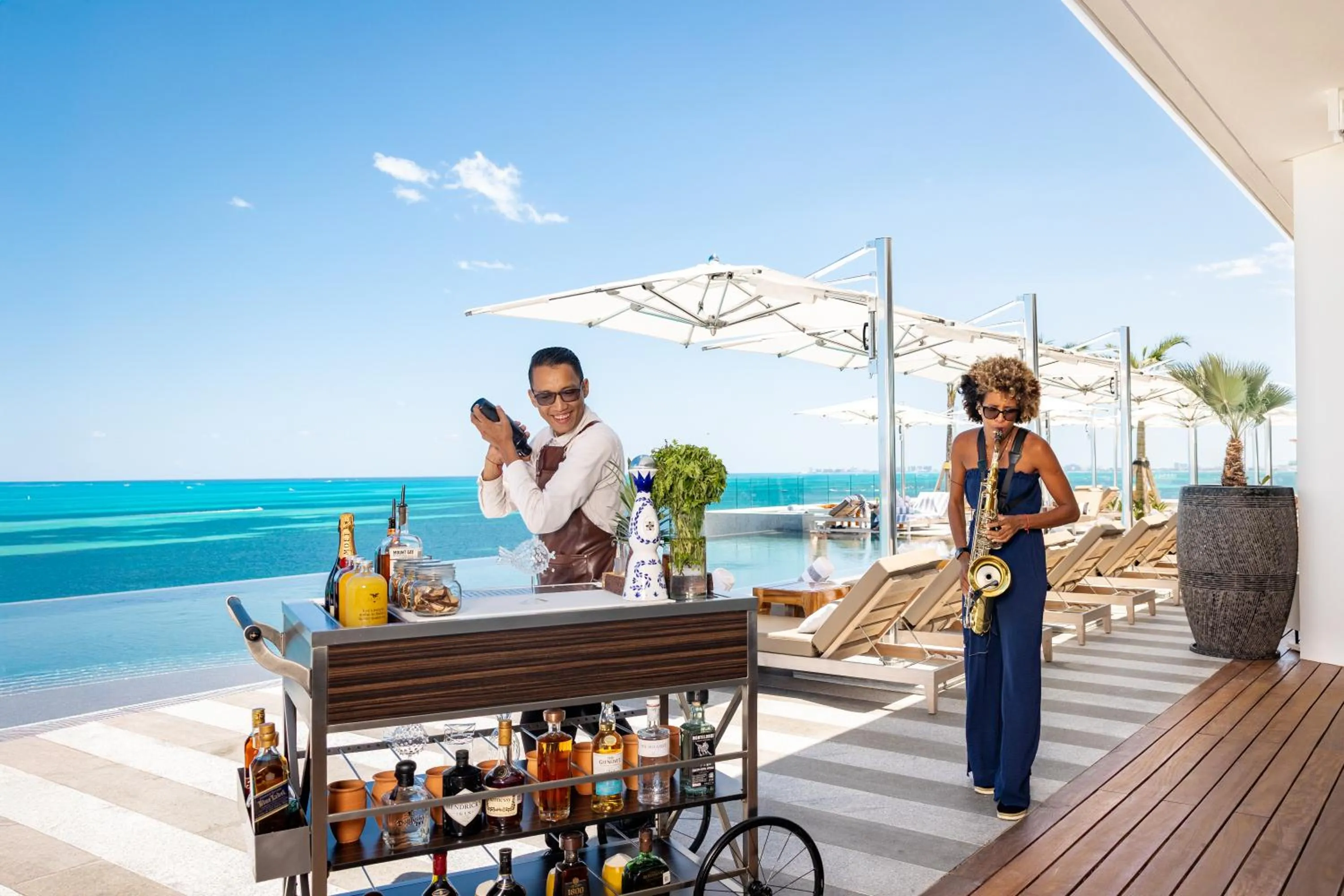 Staff in Hotel Mousai Cancun Ocean Front Adults Only