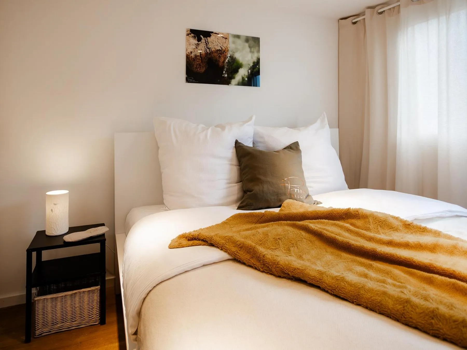 Bed in Prima Resort Boddenblick - Camping & Tiny House-Resort