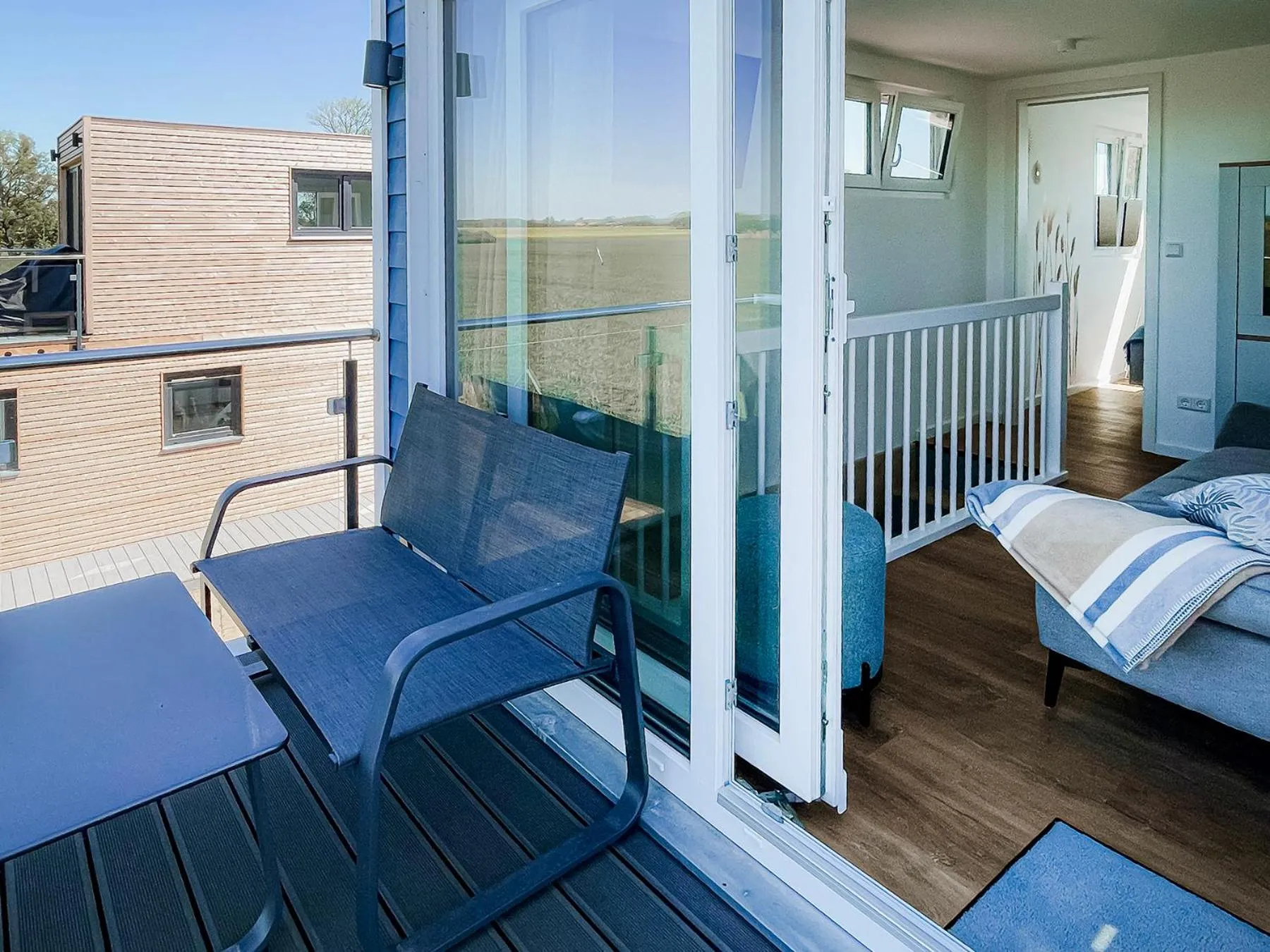 Bed in Prima Resort Boddenblick - Camping & Tiny House-Resort