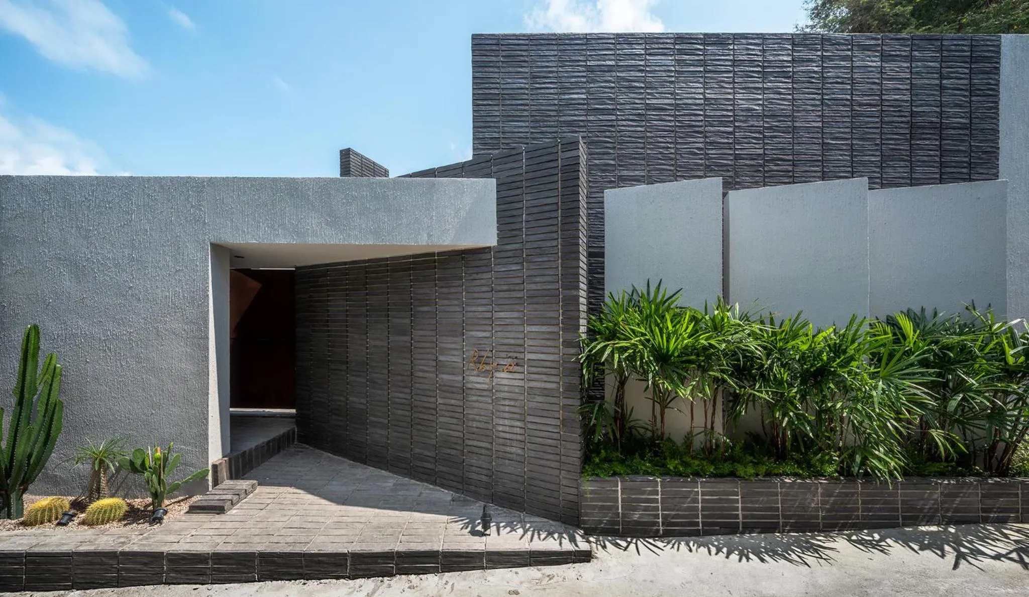 Property building in Rhy.a Private Pool Villa