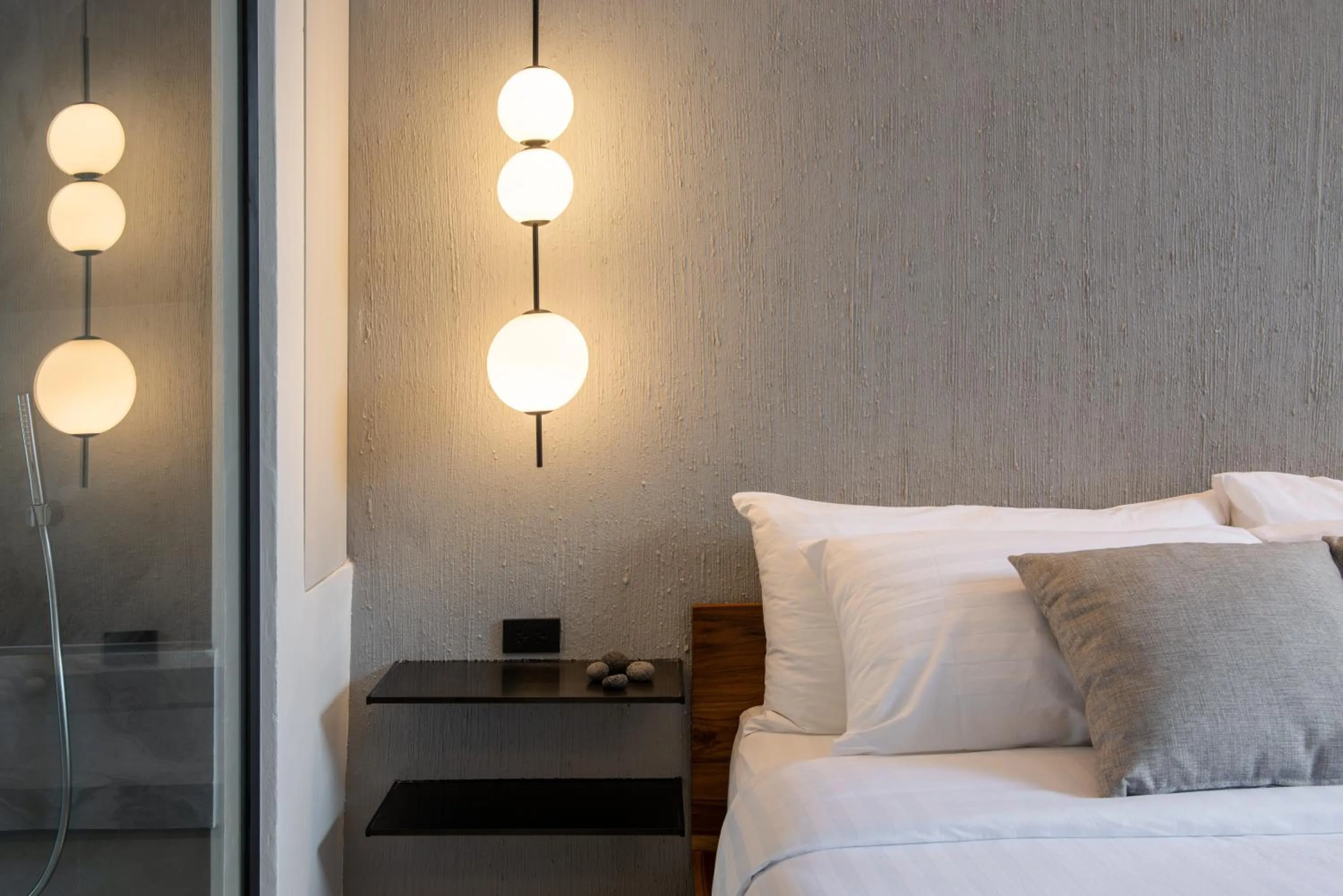 Bedroom, Bed in Rhy.a Private Pool Villa