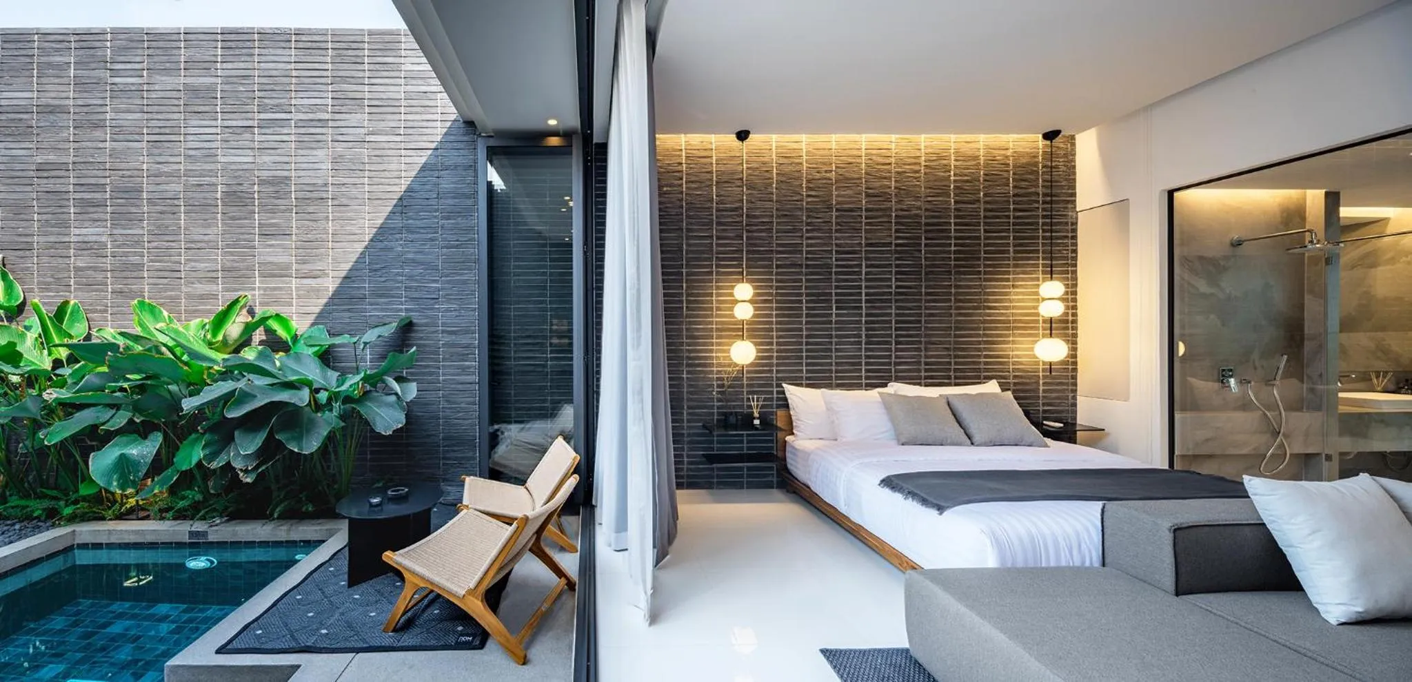 Photo of the whole room, Bed in Rhy.a Private Pool Villa