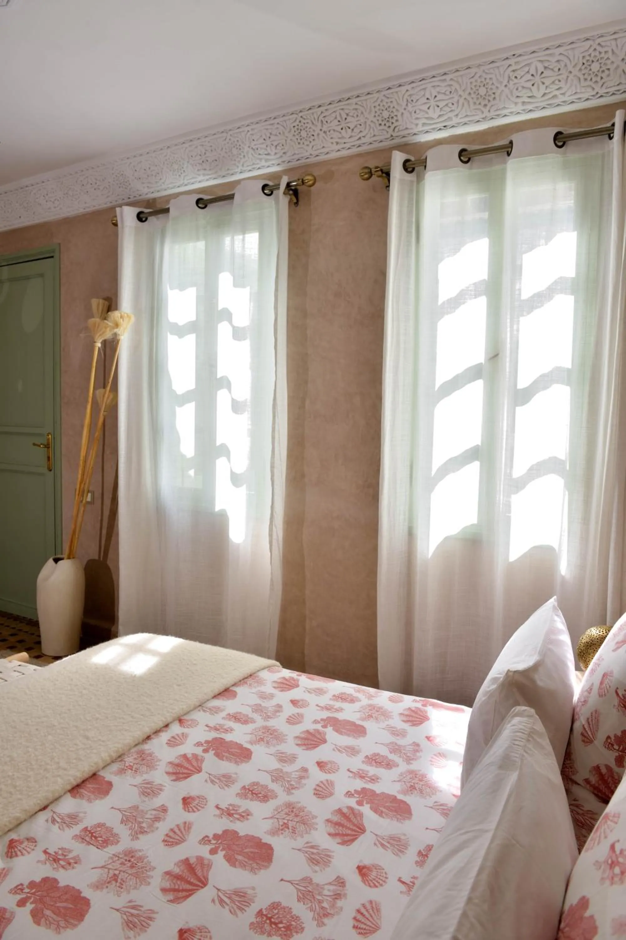 Bed in Riad Palau Marrakech