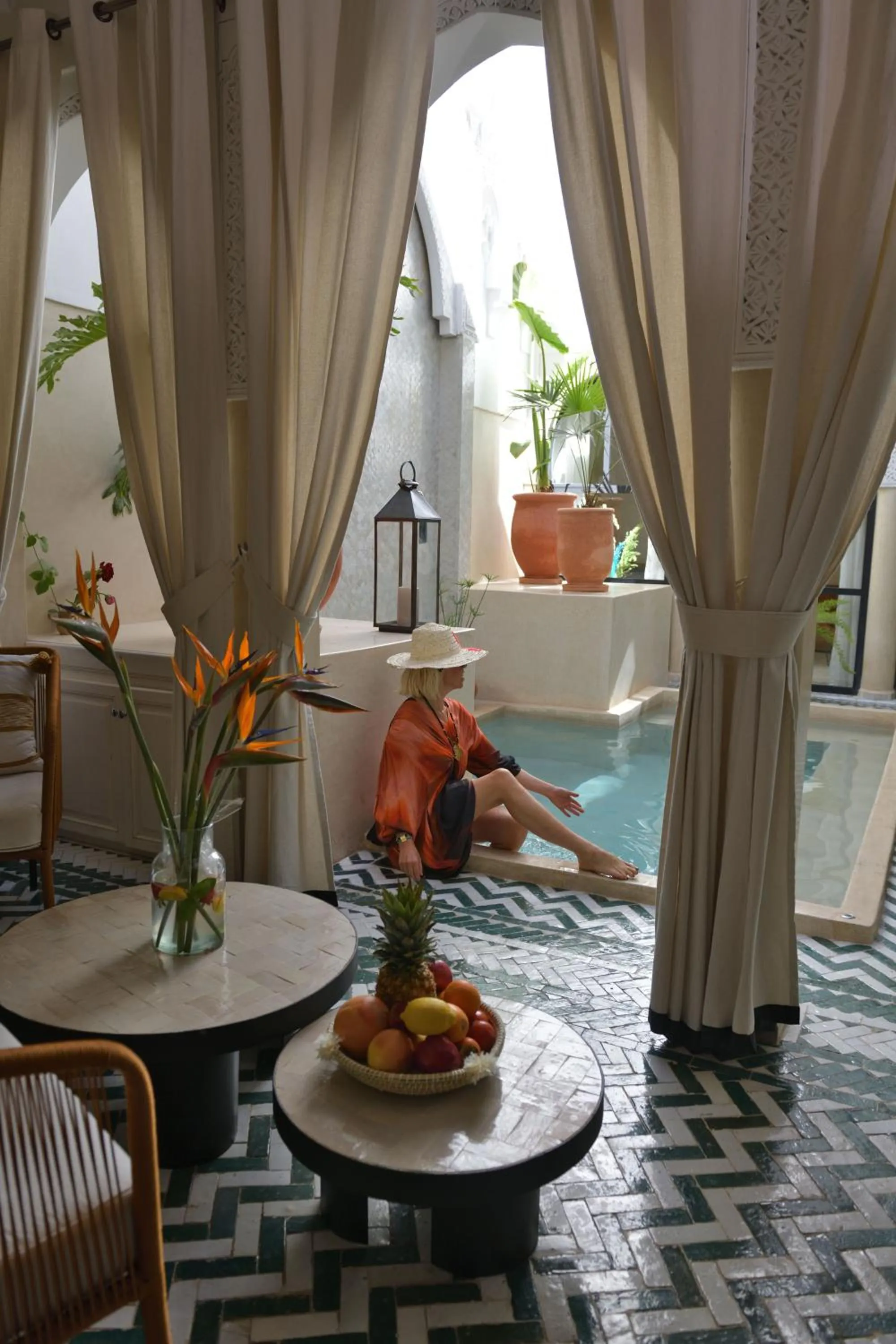 Food and drinks in Riad Palau Marrakech