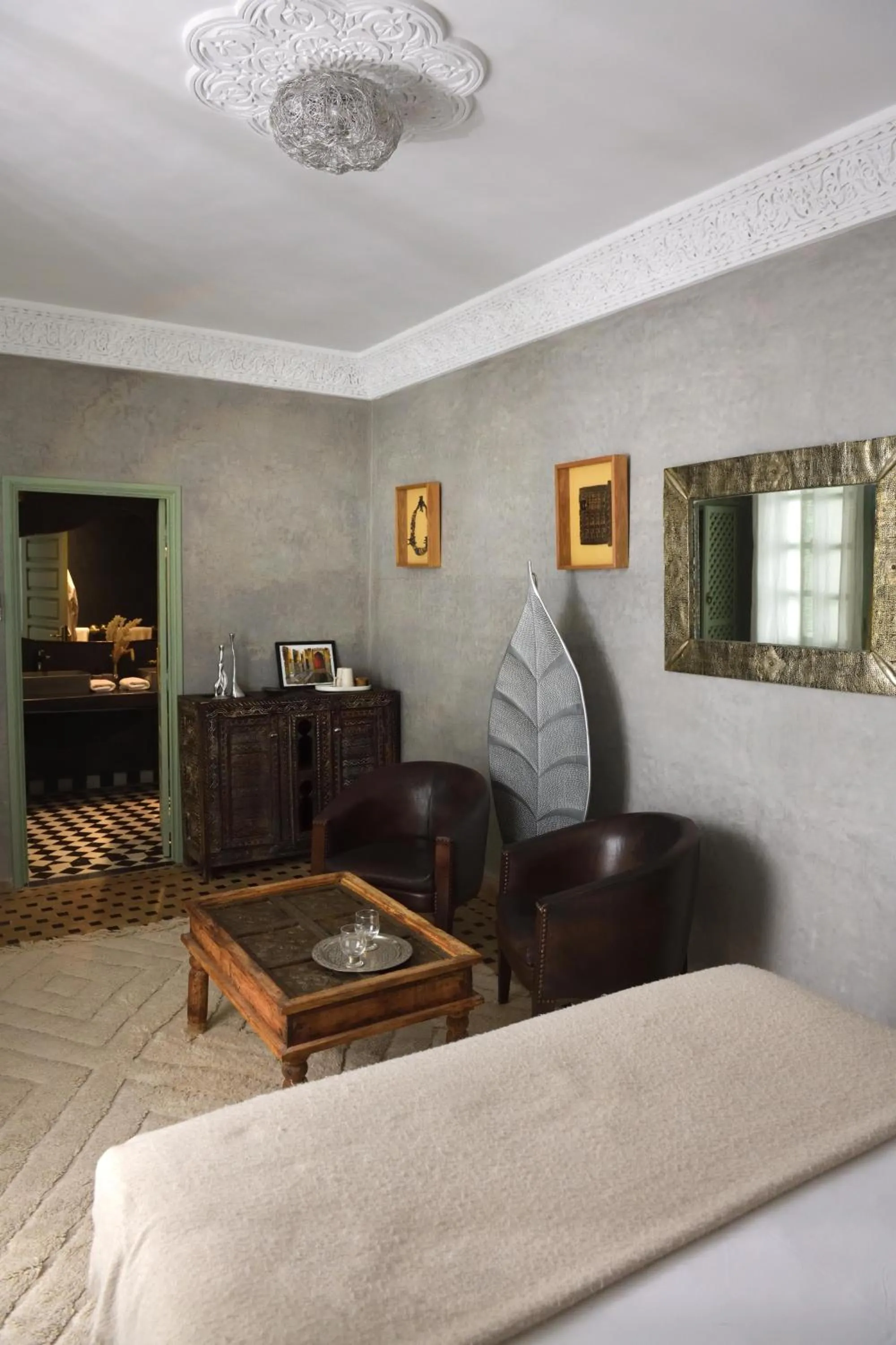 furniture in Riad Palau Marrakech